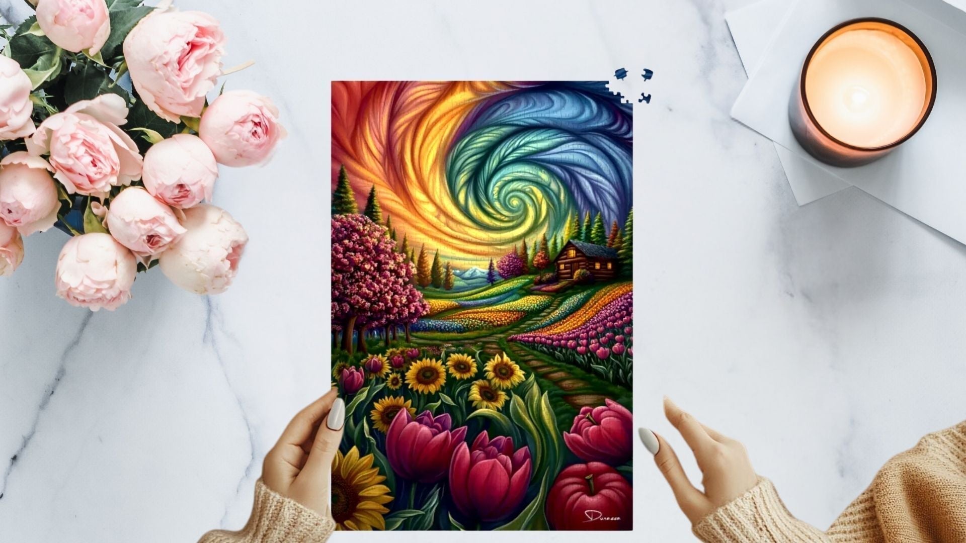 Colorful Jigsaw Puzzles: Relax and Ease Your Mind