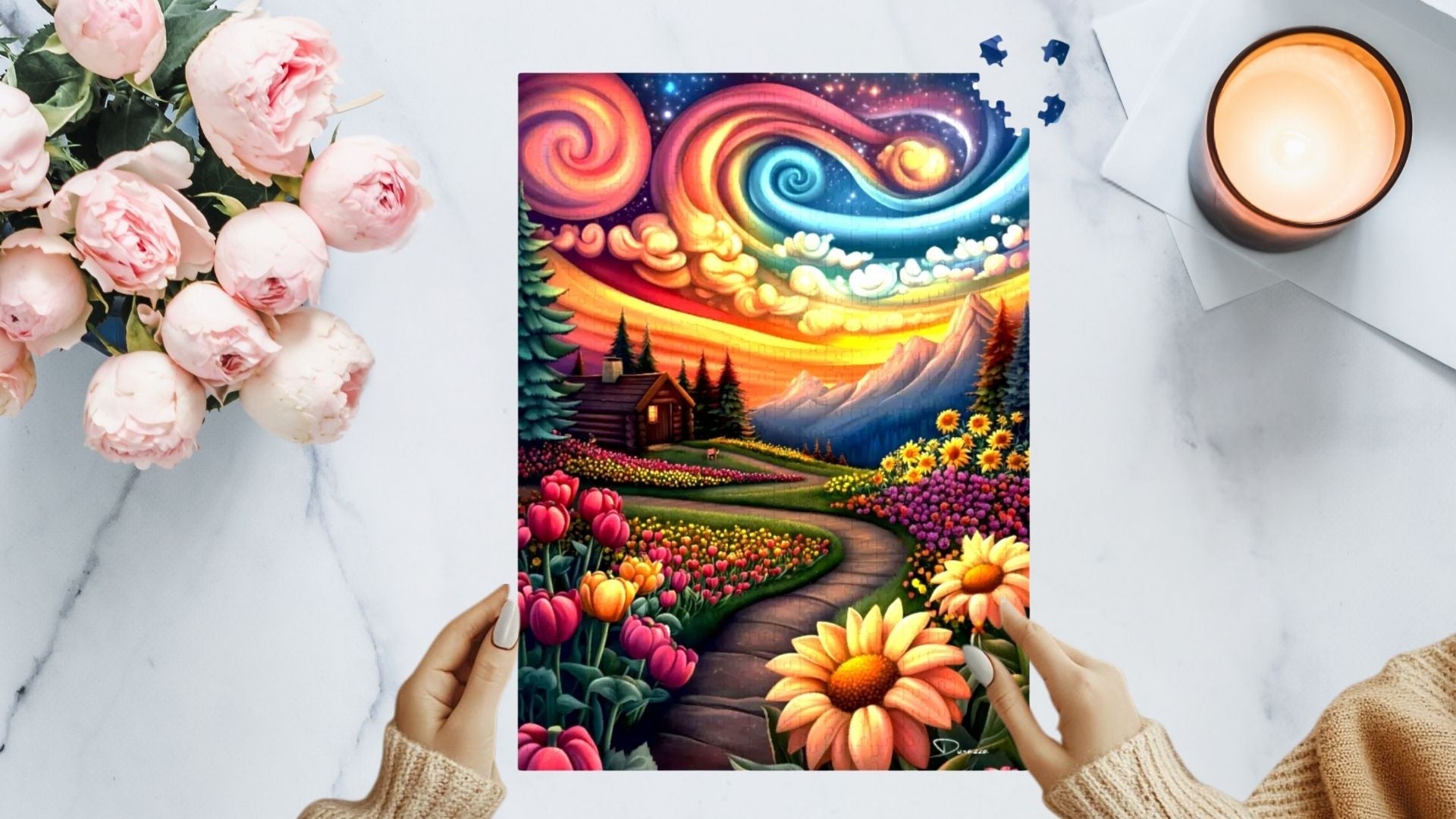 Artistic Puzzles: Unwind and Inspire Your Creativity