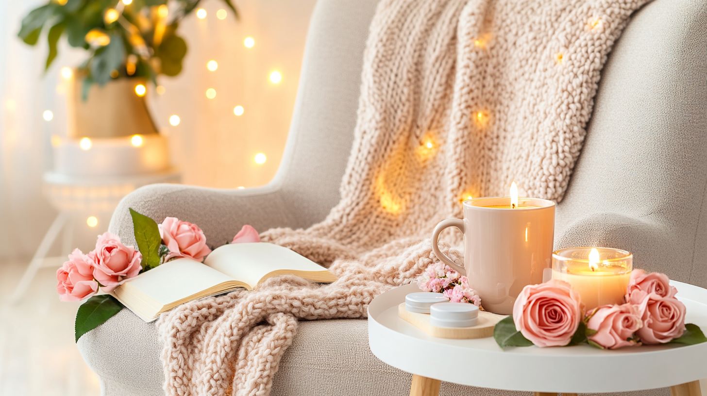 The Ultimate Valentine’s Self-Care Night: Candles, Comfort & Relaxation
