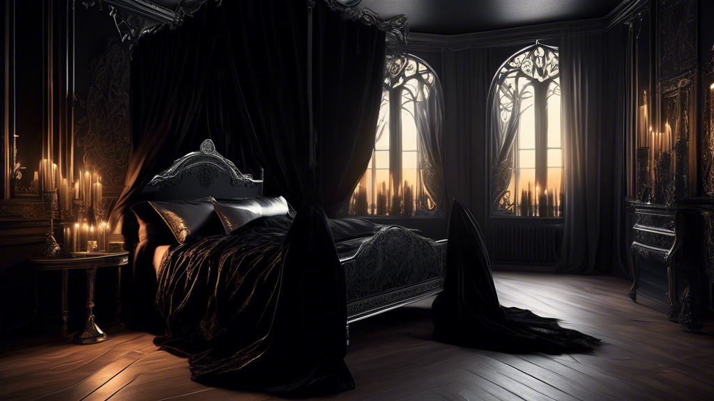 Transform your bedroom into a sanctuary of dark elegance with a gothic duvet cover. Explore a variet