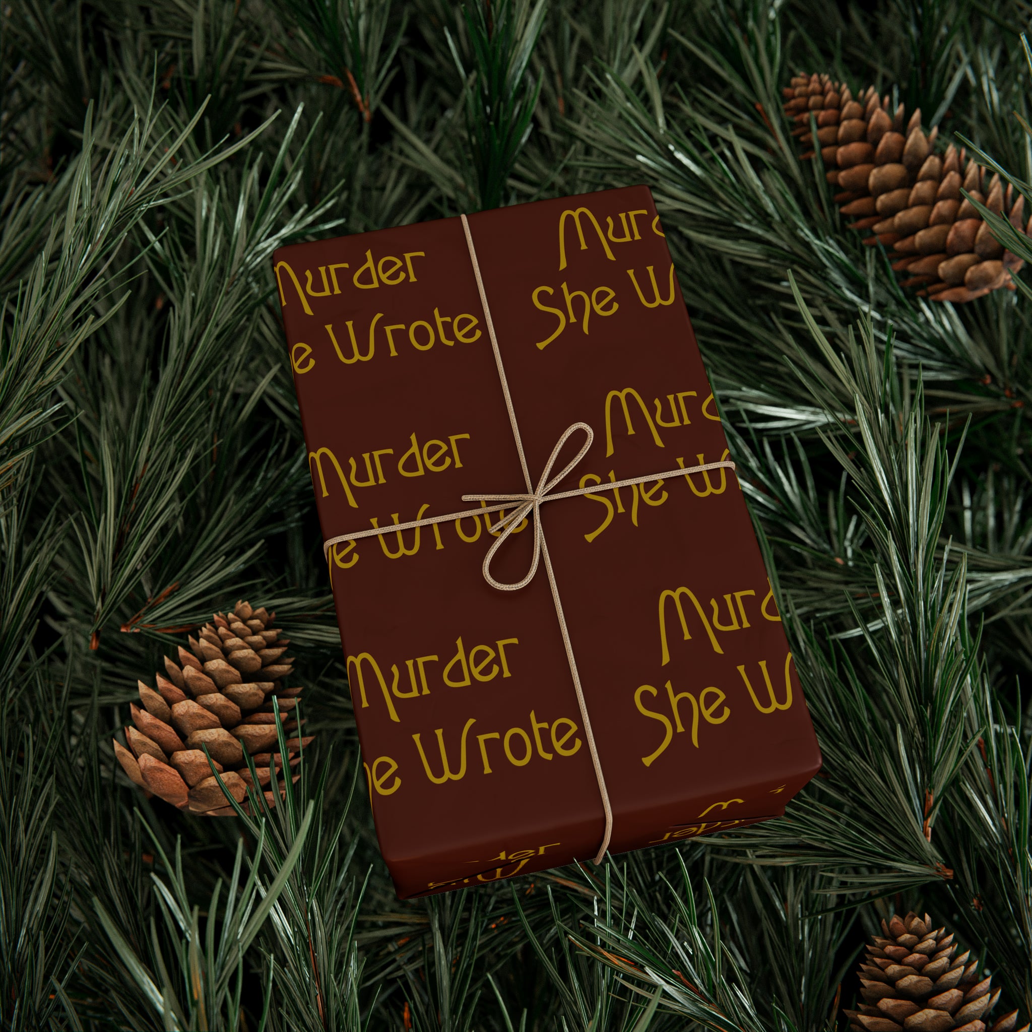 Murder She Wrote Wrapping Paper Premium Gift Wrap Rolls