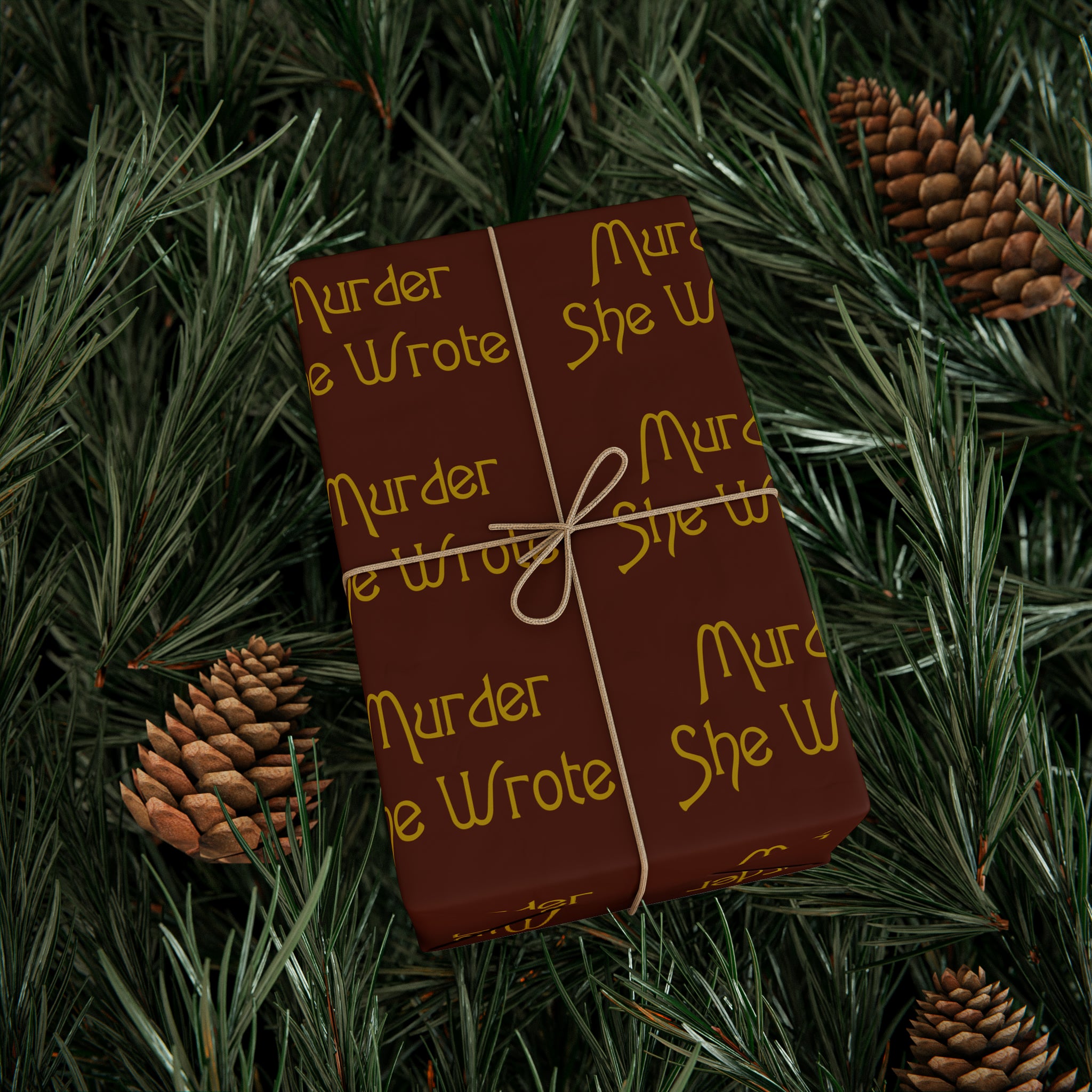 Murder She Wrote Wrapping Paper Premium Gift Wrap Rolls