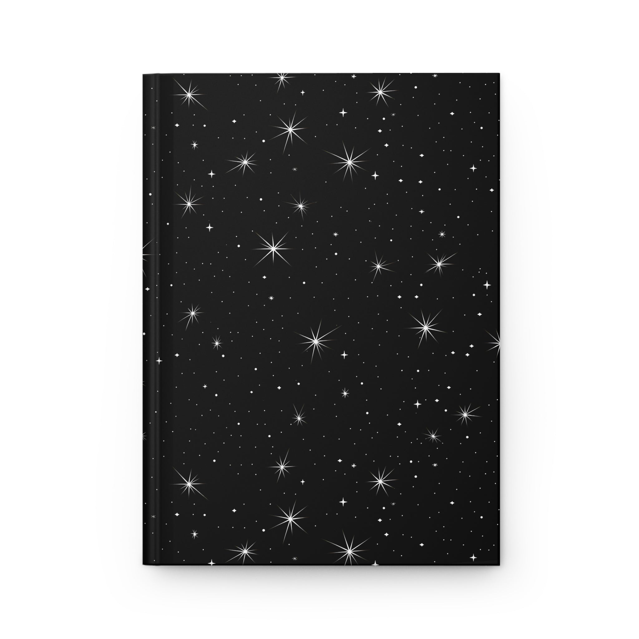 Starry Night Sky Journal: 8"x6" Lined Hardcover