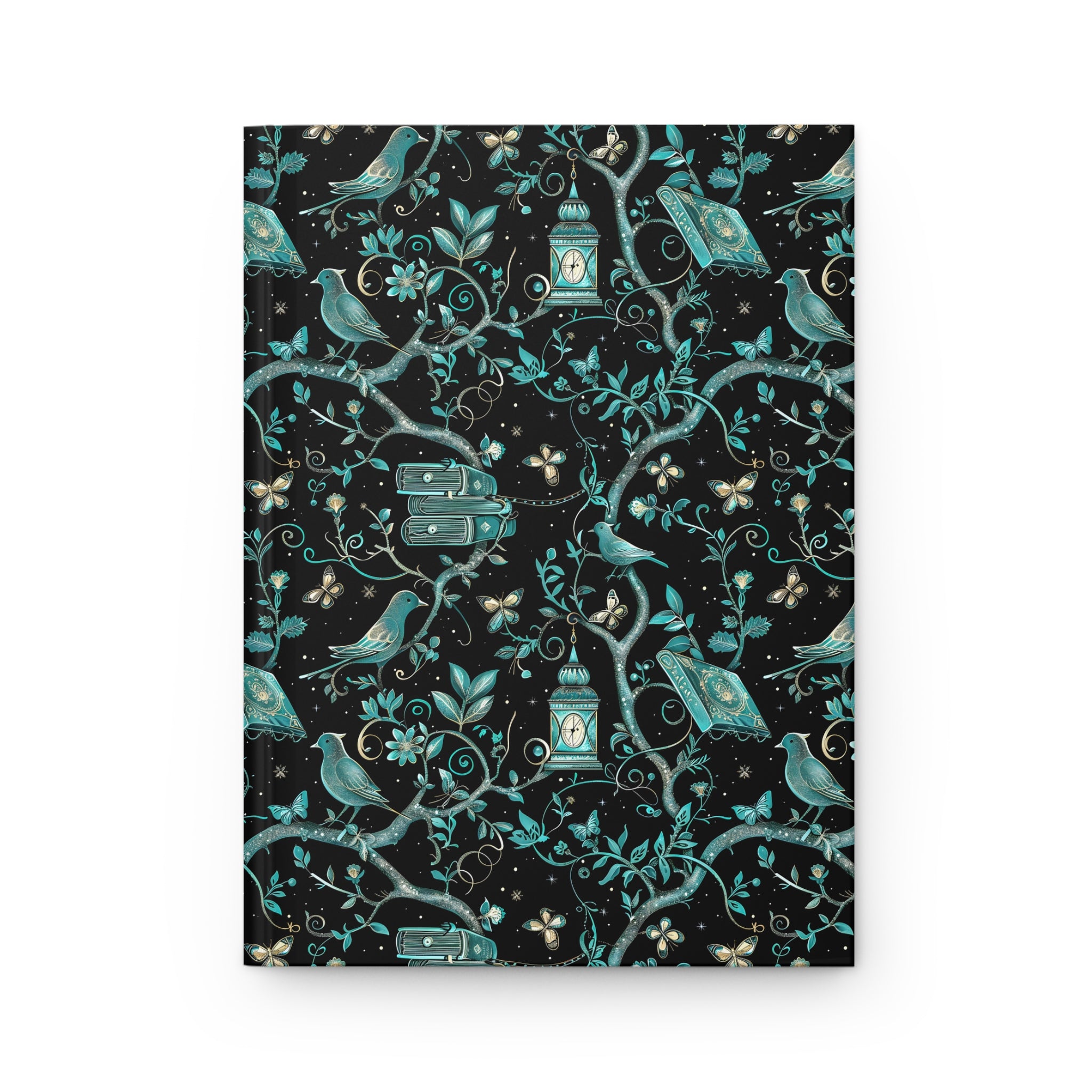 Midnight Fairy Tale Journal, Hardcover Lined