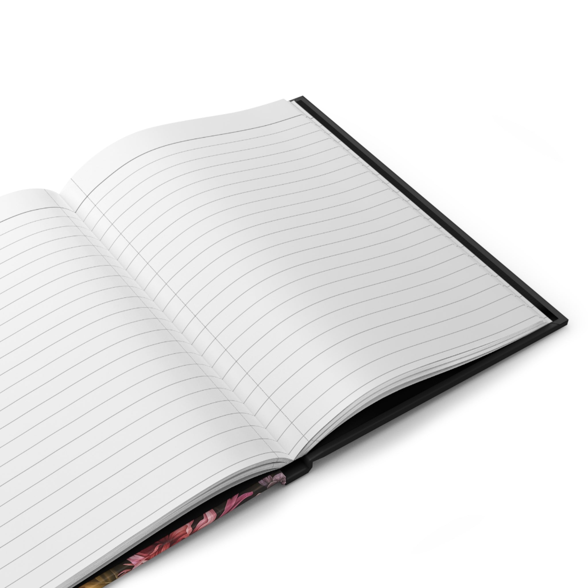 Raven Blossoms Journal: Hardcover Whimsigoth Notebook