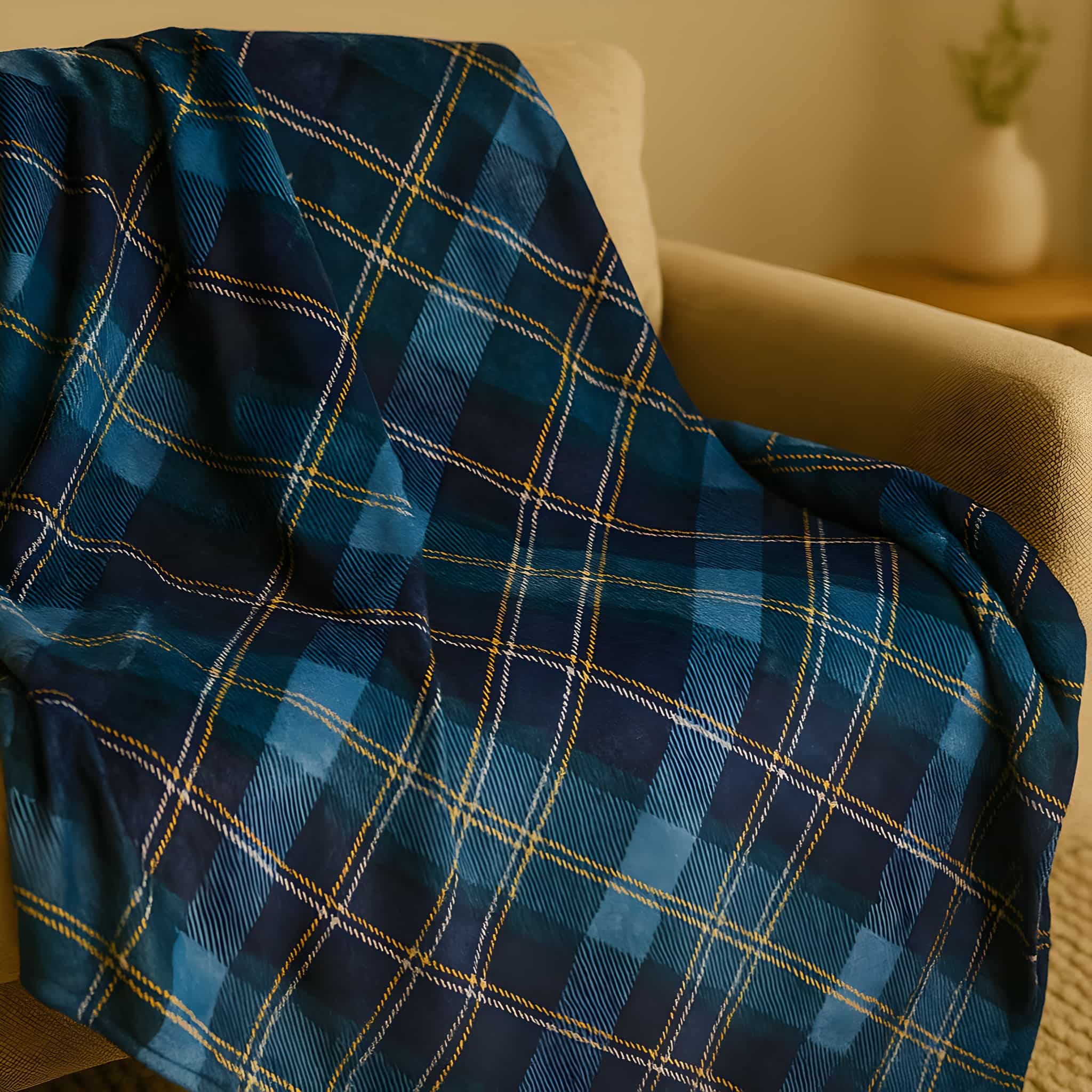 Heritage Plaid Blanket – Sherpa or Velveteen Home | Frost Check