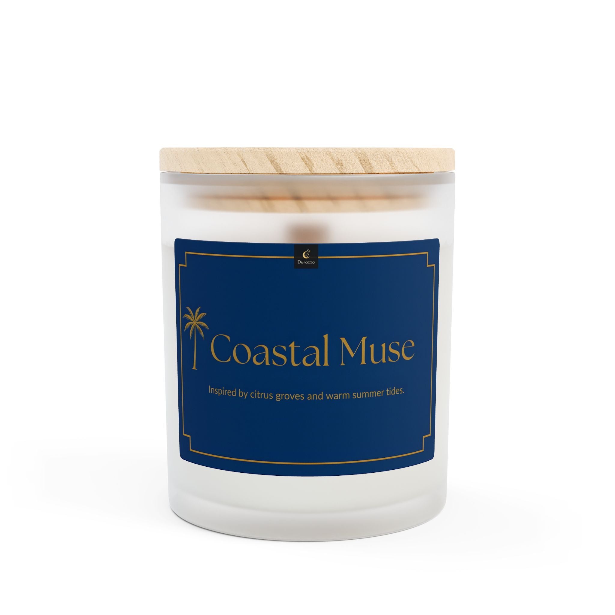 Coastal Coconut Candle – Summer Scented Gift | Coastal Muse