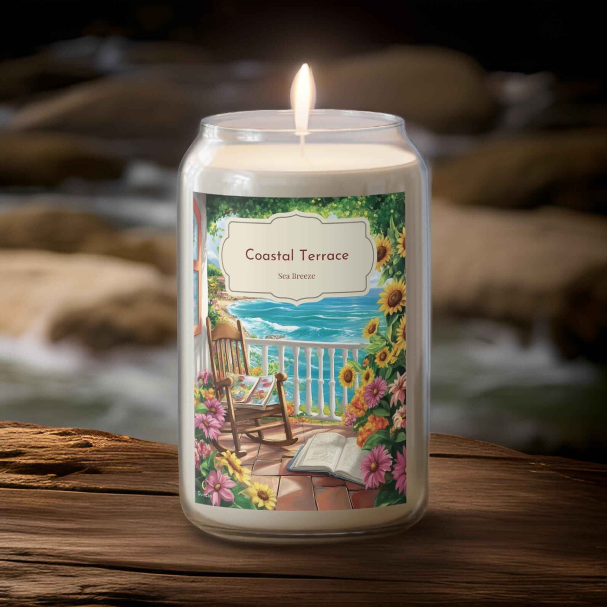 Ocean Air Candle – Relaxing Porch Retreat | Coastal Terrace