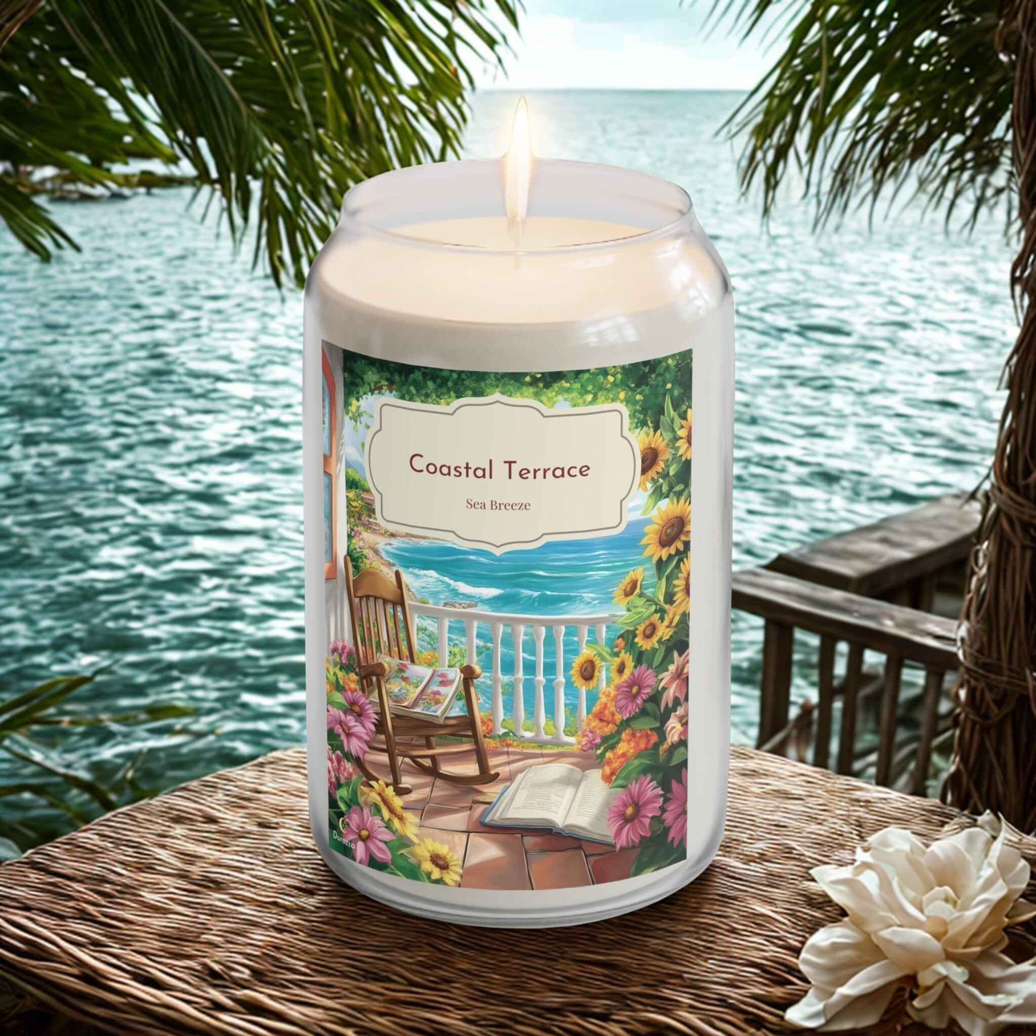 Ocean Air Candle – Relaxing Porch Retreat | Coastal Terrace