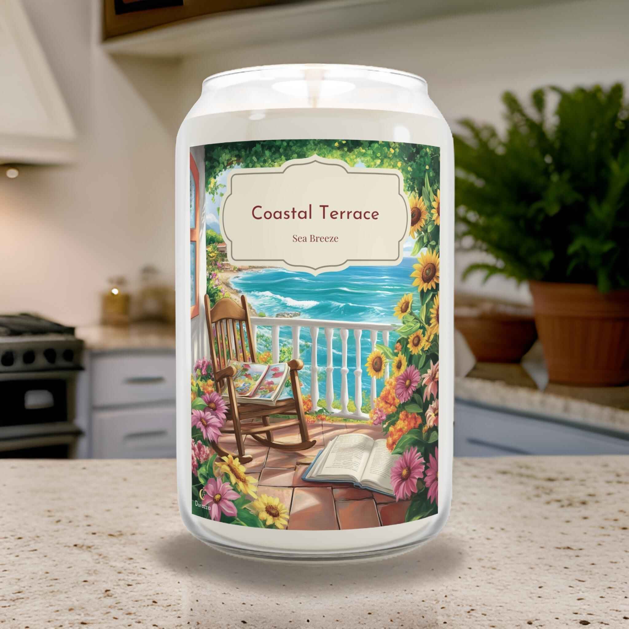 Ocean Air Candle – Relaxing Porch Retreat | Coastal Terrace