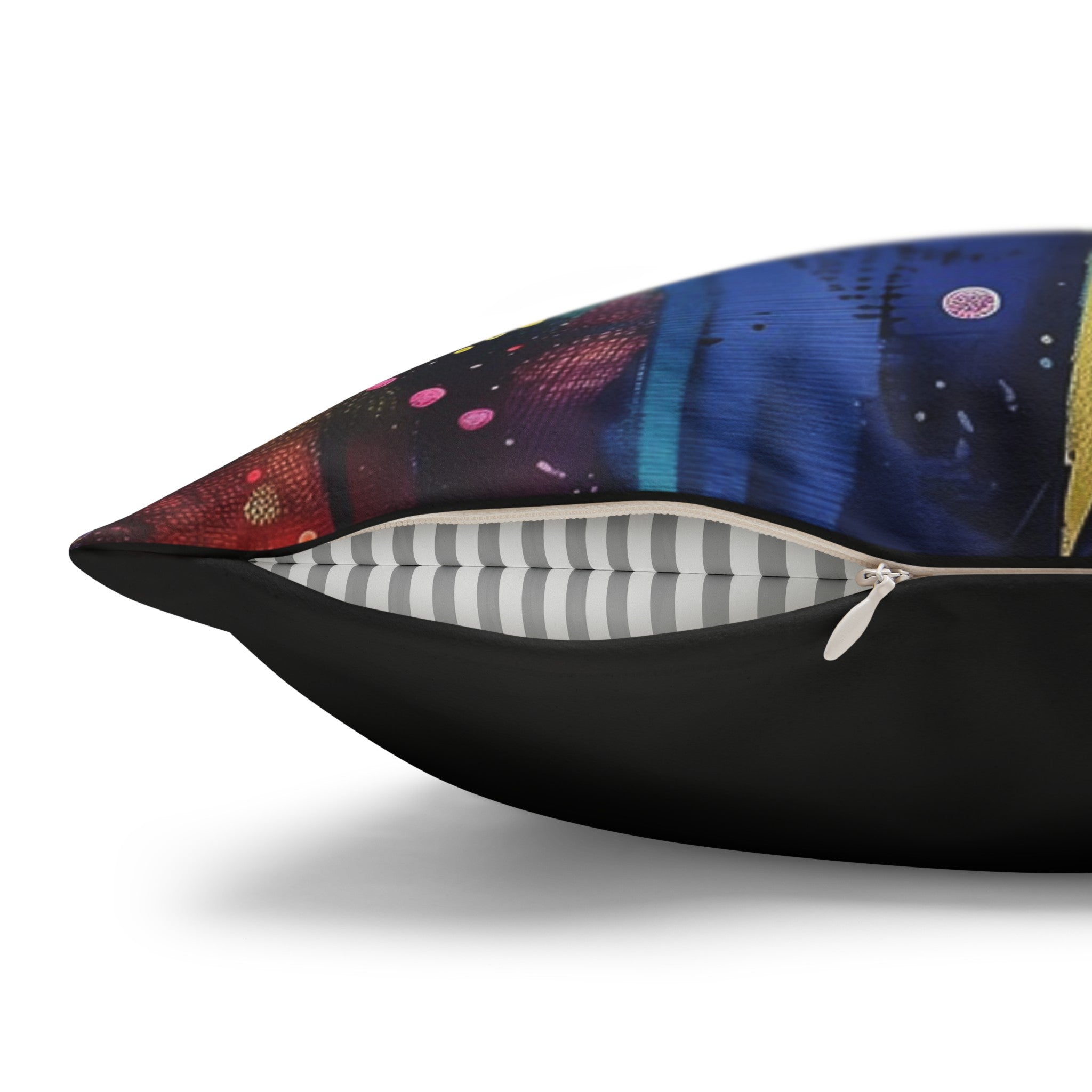 Psychedelic Eye Pillow – Cosmic Accent Decor | Cosmic Gaze