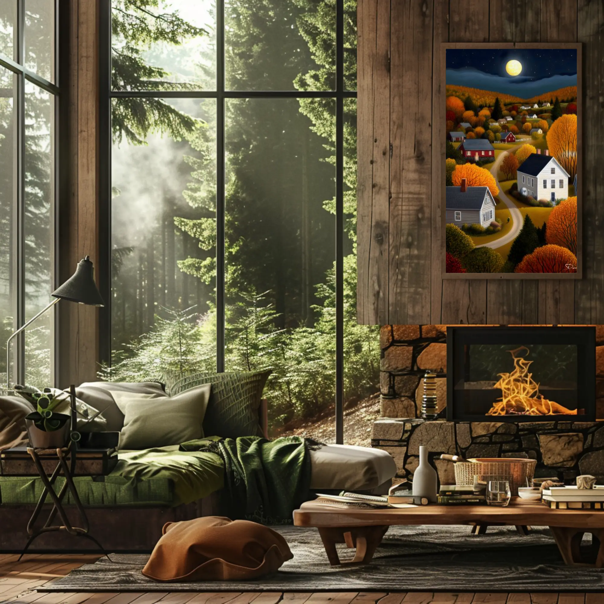 Autumn Wall Art: Thanksgiving Decor | Countryside Harvest