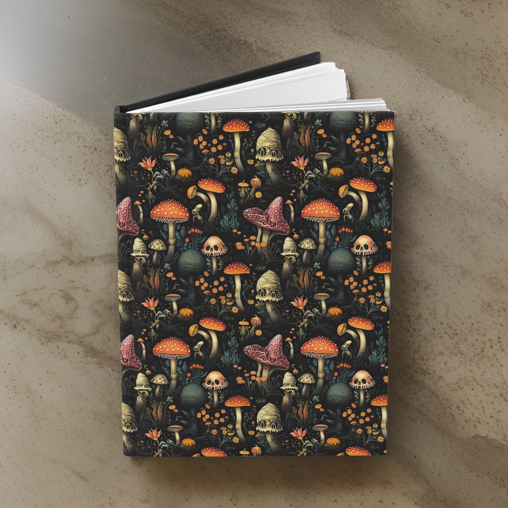 Gothic Mushroom Journal – Dark Forest Notebook | Dark Dweller
