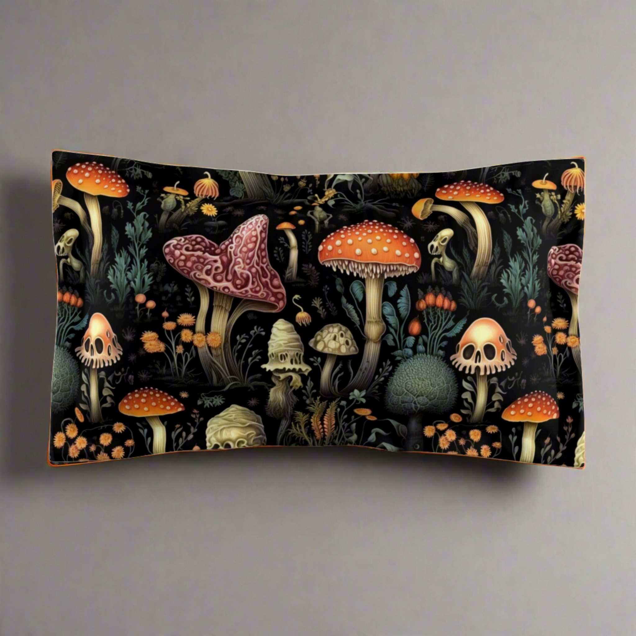 Mushroom Duvet Cover Set with Pillow Shams | Dark Dweller