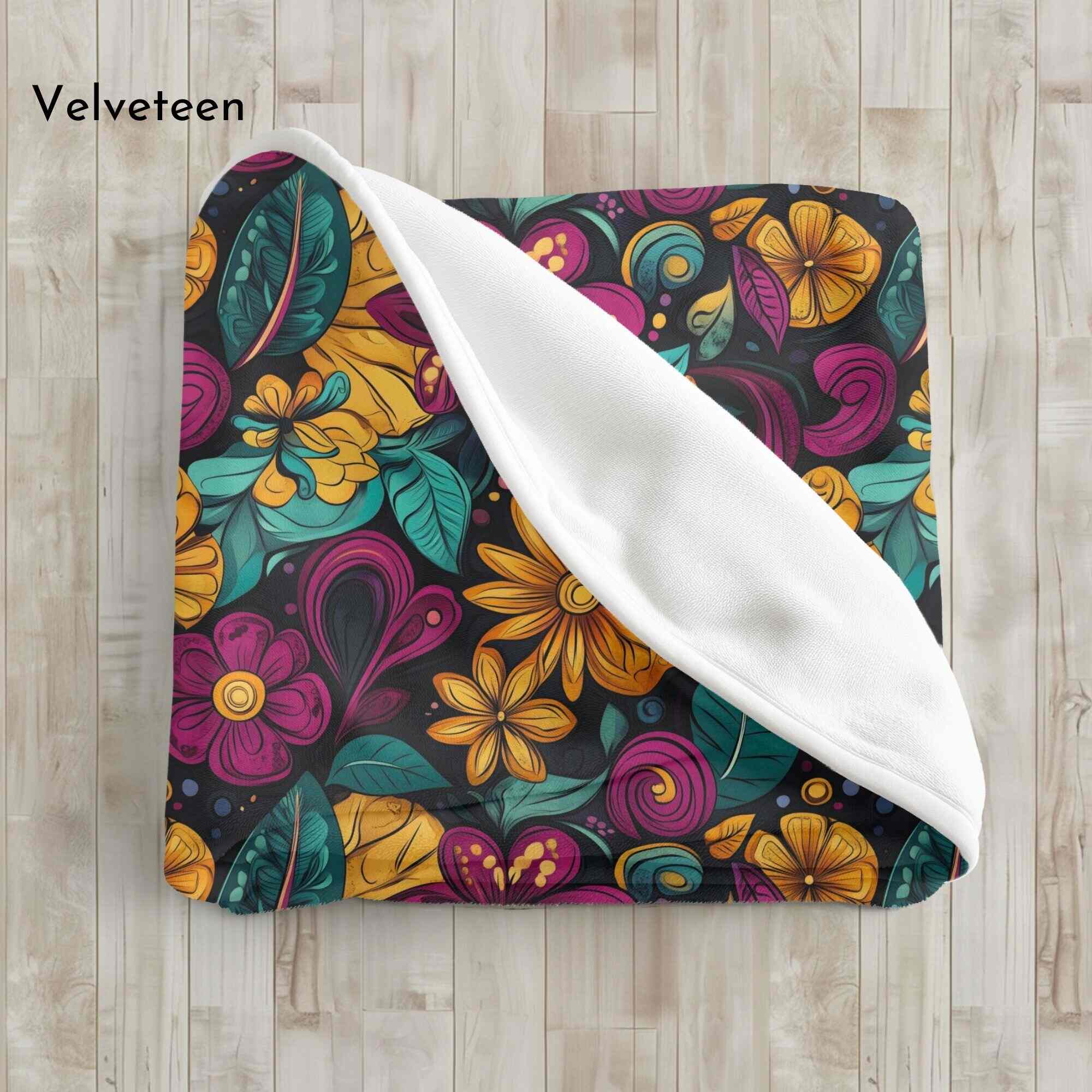 Maximalist Bohemian Throw Blanket – Decor | Electric Garden