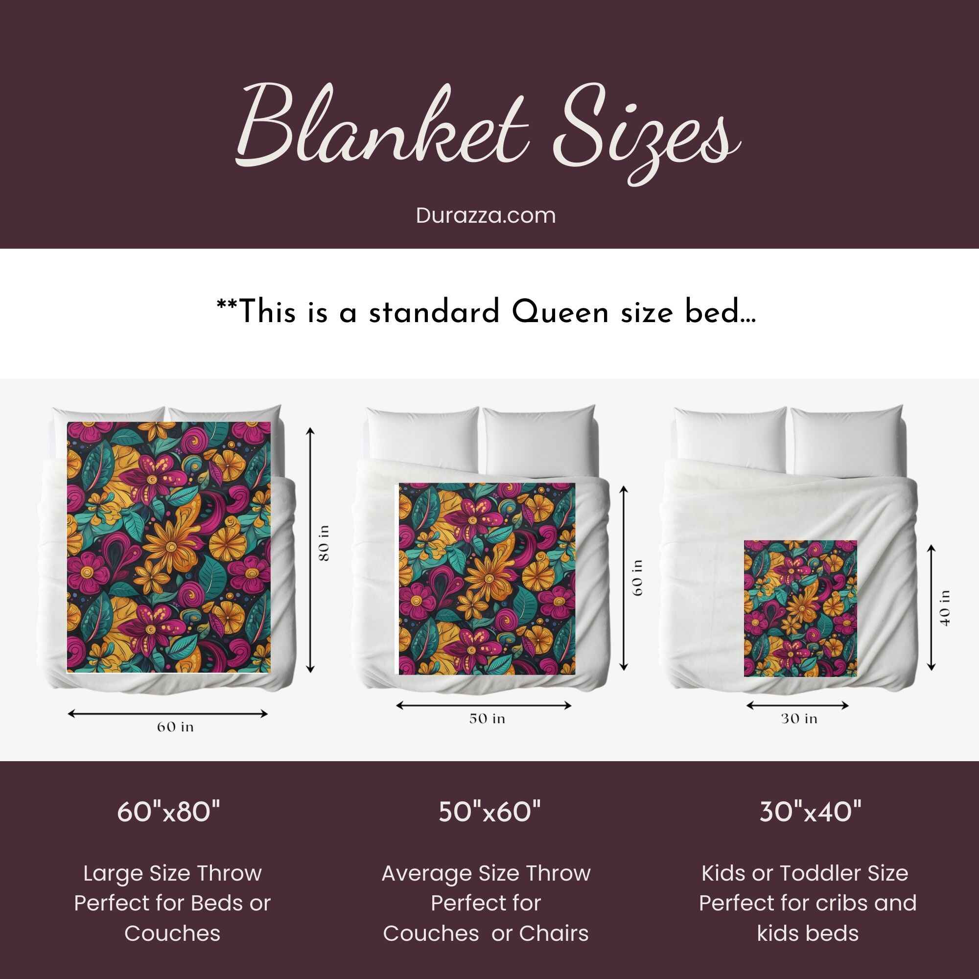 Maximalist Bohemian Throw Blanket – Decor | Electric Garden