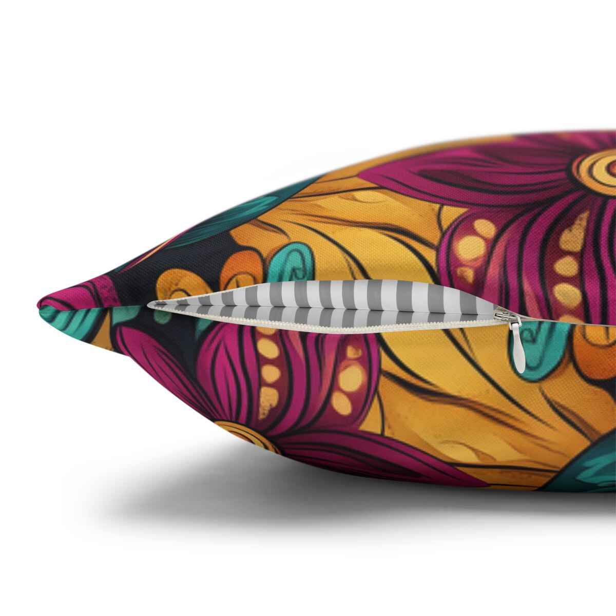 Floral Throw Pillow – Bright Home Decor | Electric Garden