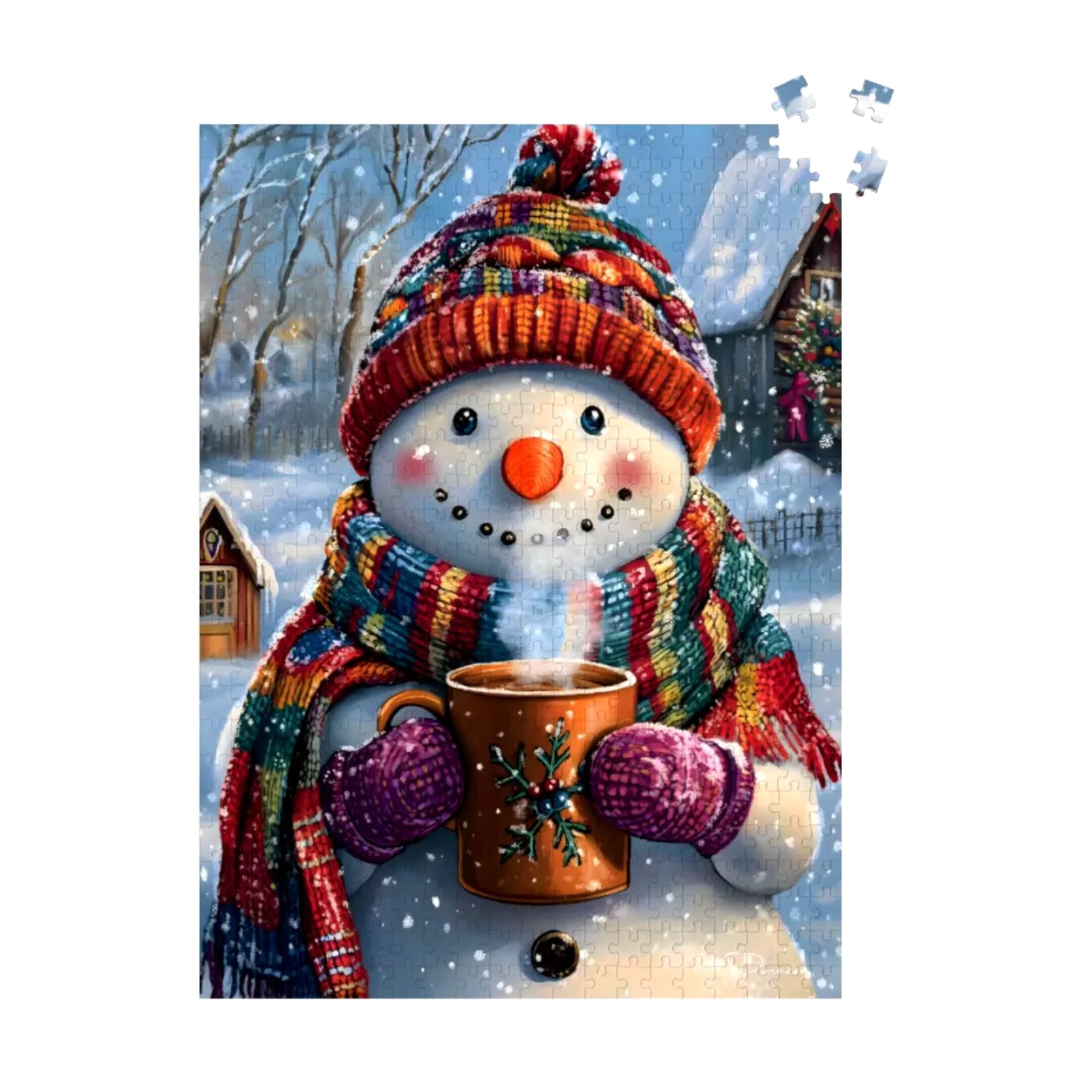 Frosty's Coffee Escape Jigsaw Puzzle 500 or 1000 Piece