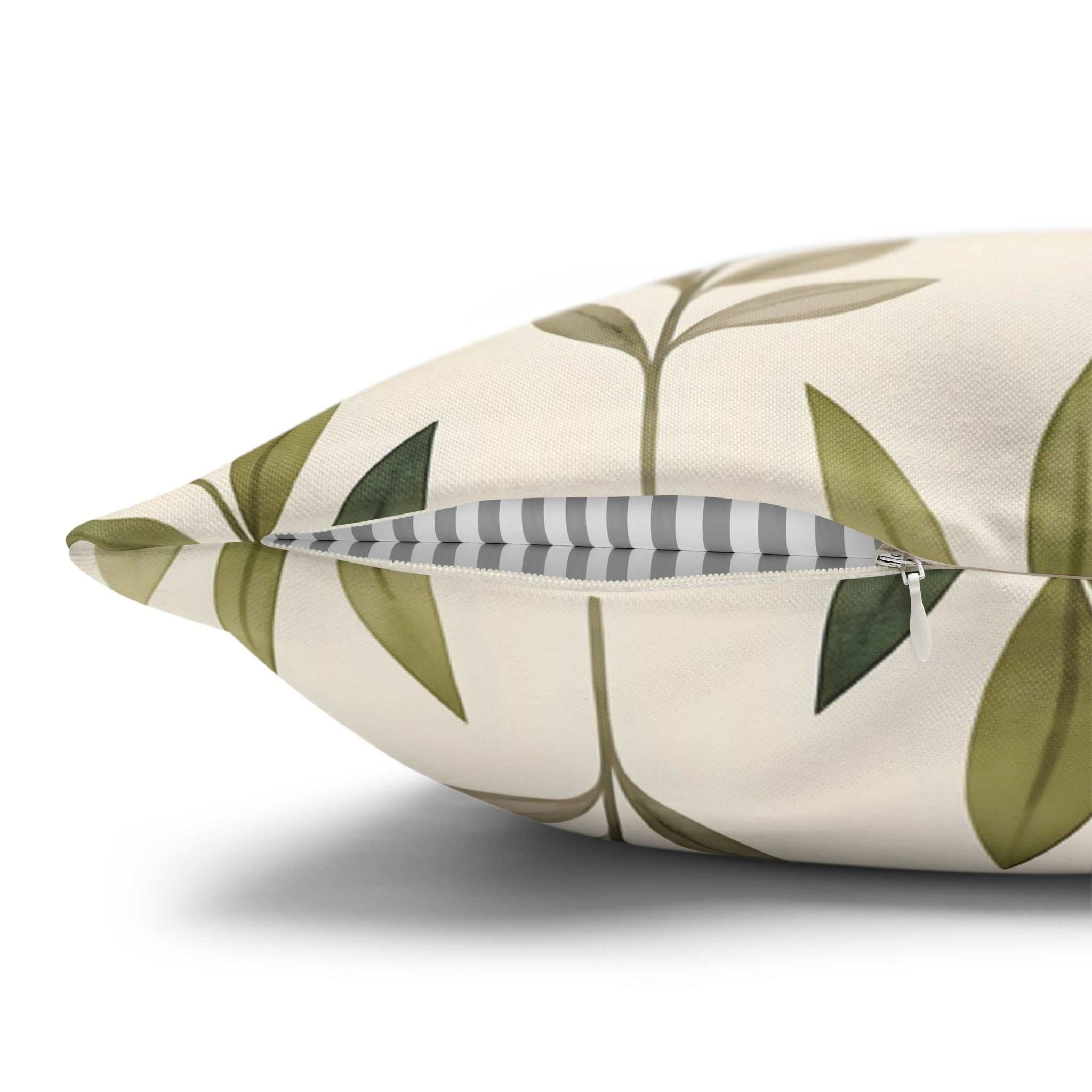 Floral Throw Pillow – Watercolor Botanical | Garden Reverie