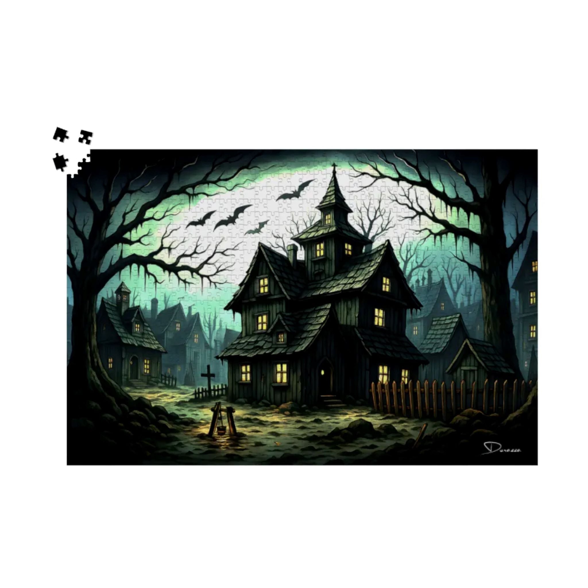 Ghosts of Willowbrook House Wooden Jigsaw Puzzle 500/1000 piece