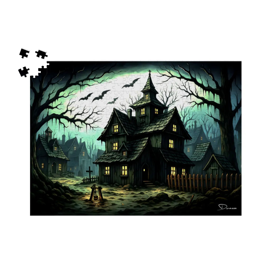 Ghosts of Willowbrook House Wooden Jigsaw Puzzle 500/1000 piece