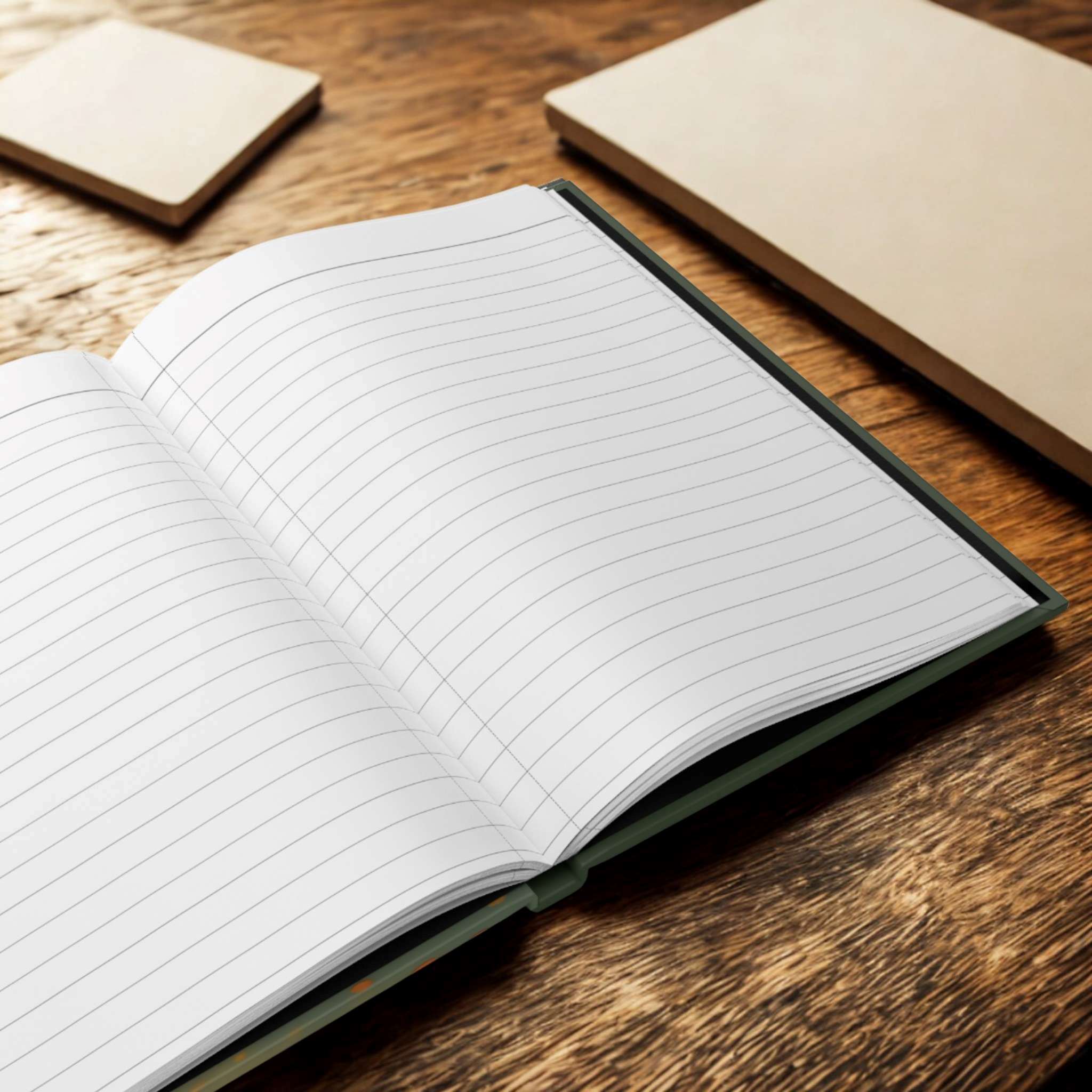 Autumn Door Journal – Storybook Pumpkin Scene | Golden Entry