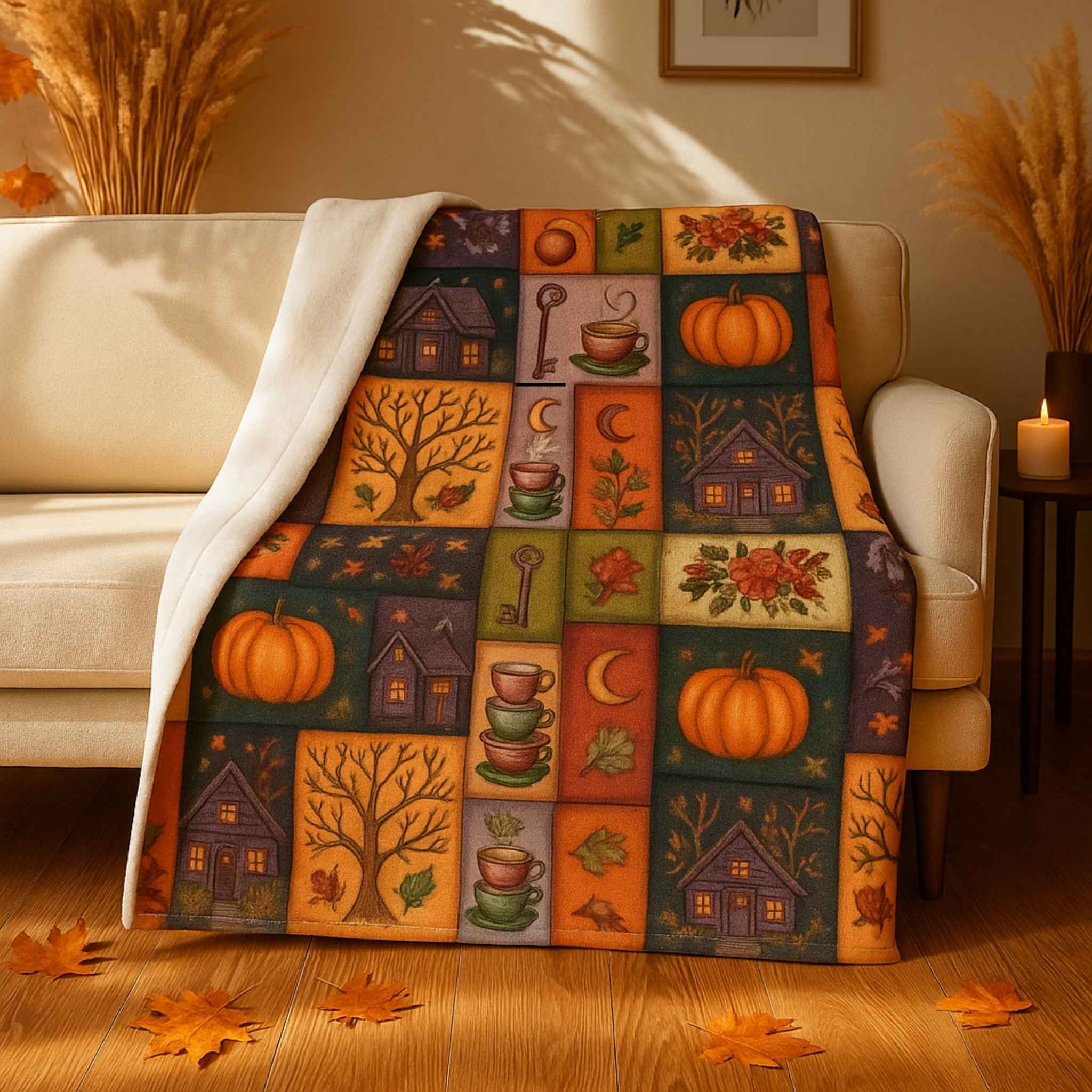 Halloween Patchwork – Folk Art Cottagecore | Hallow Season