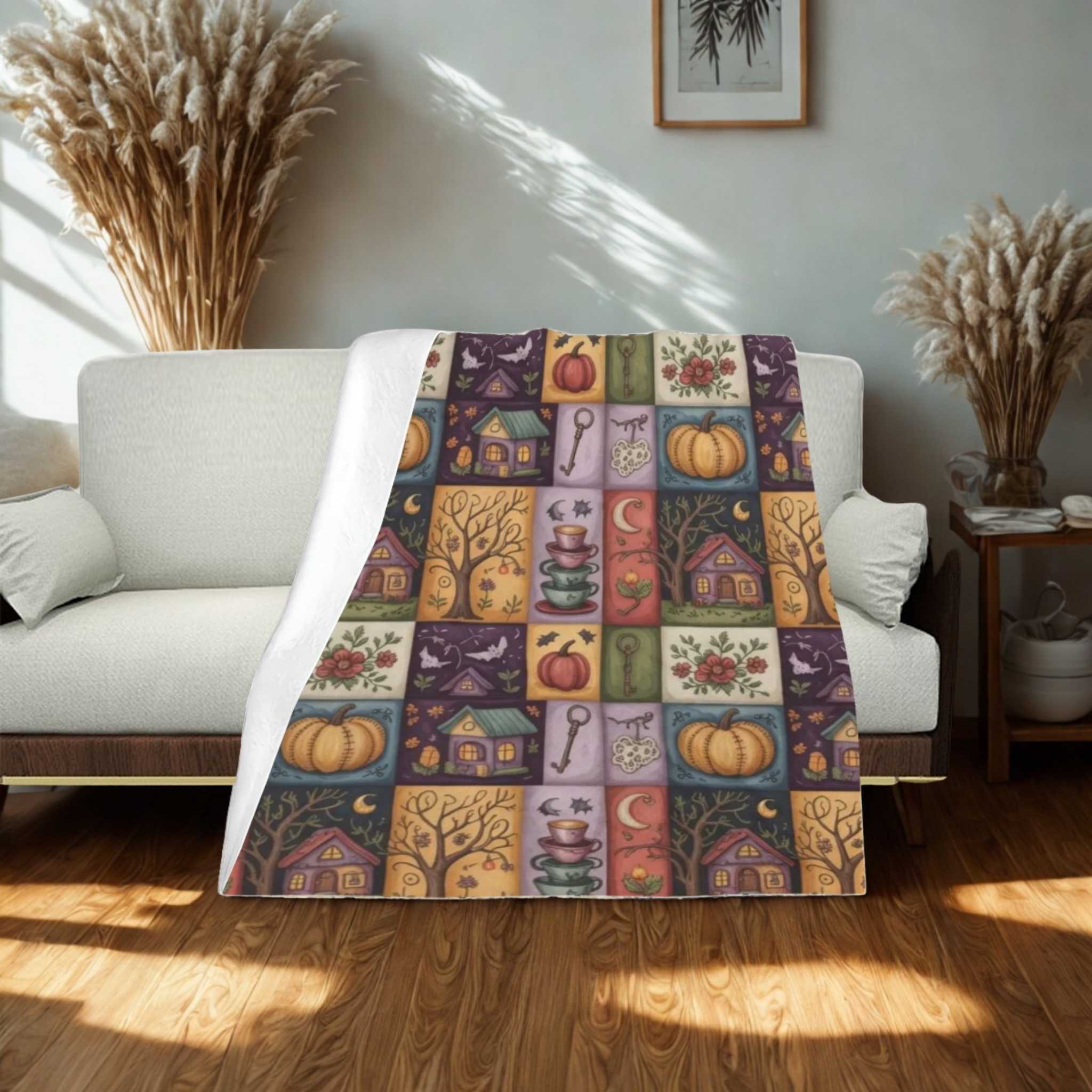 Halloween Patchwork – Folk Art Cottagecore | Hallow Season