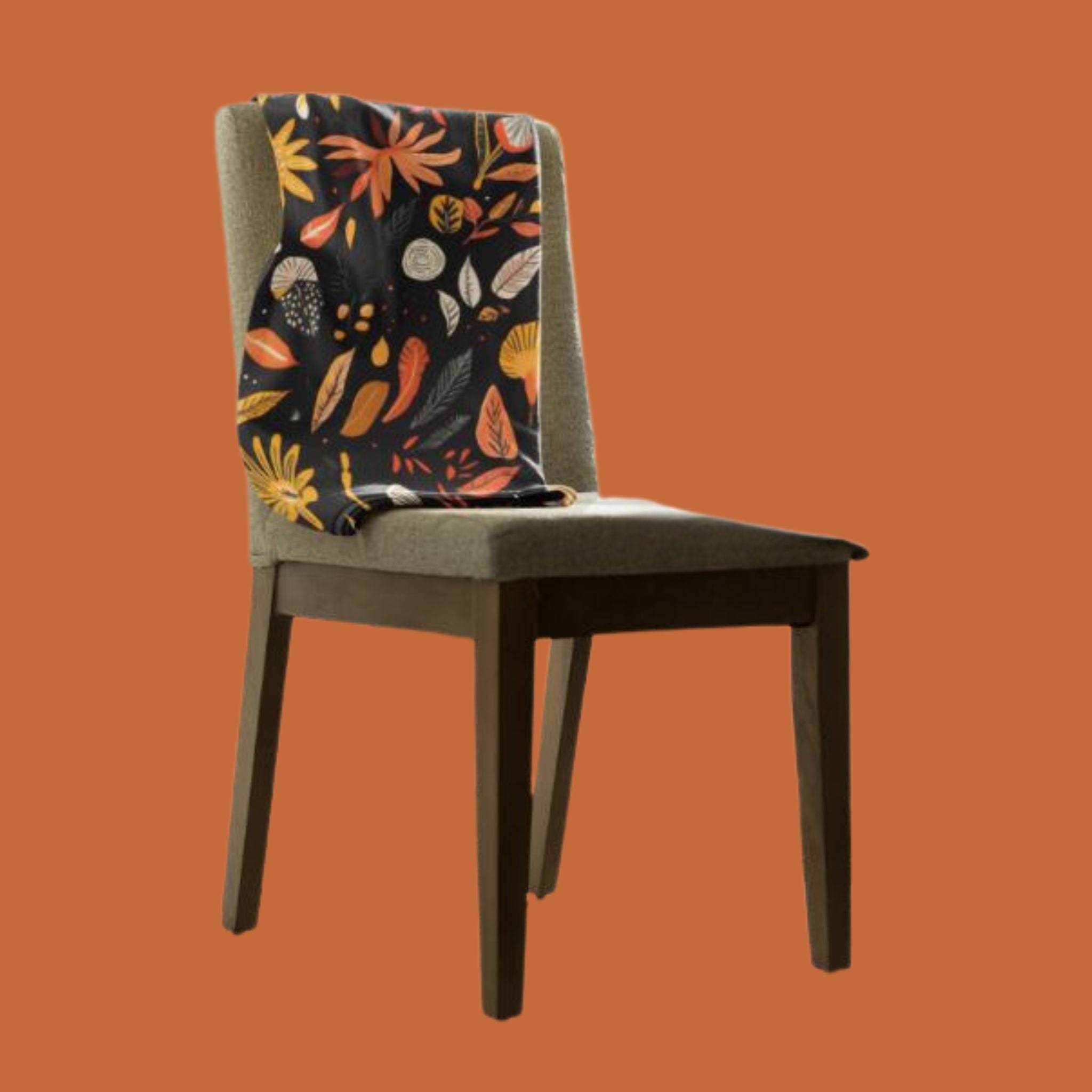 Autumn Floral Throw Blanket – Fall Home Decor | Harvest Hues