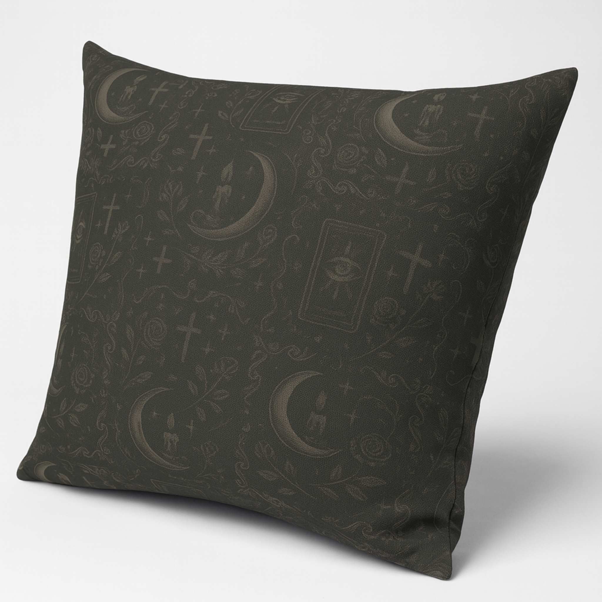 Geometric Throw Pillow - Gothic Diamond Design | Hexhaven