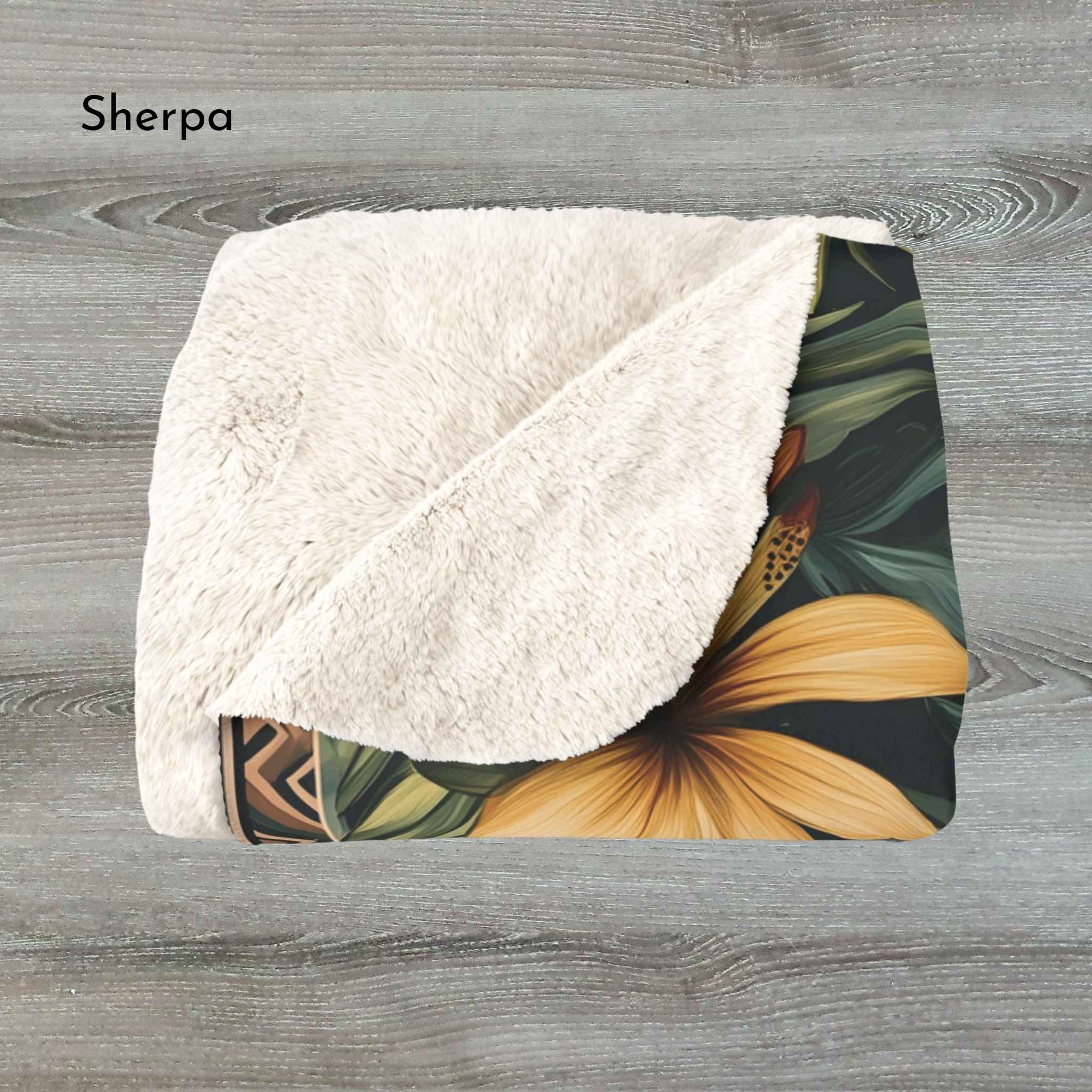 Tropical Throw Blanket - Boho Jungle Decor | Island Luxe