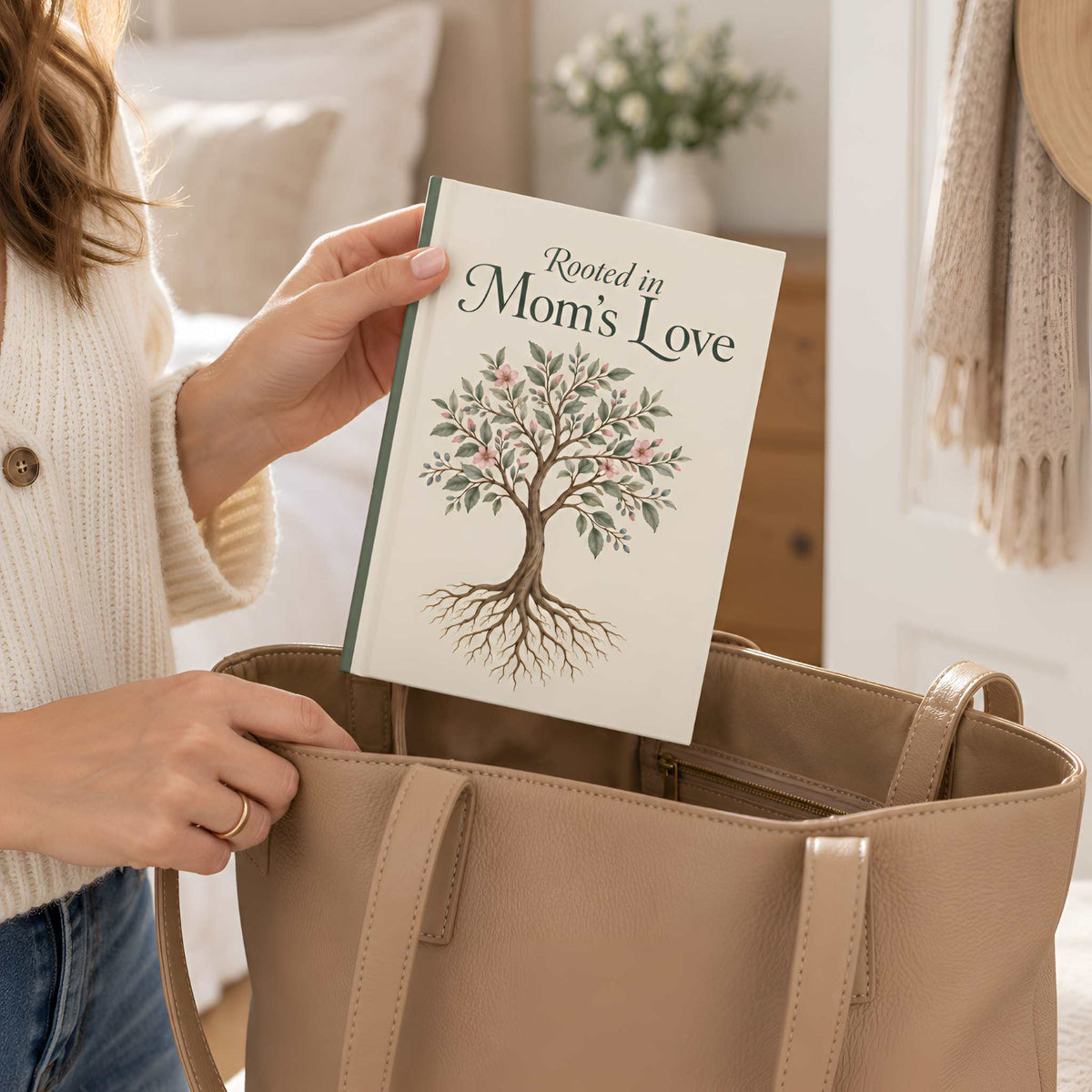 Mom Botanical Hardcover Journal | Rooted in Mom’s Love