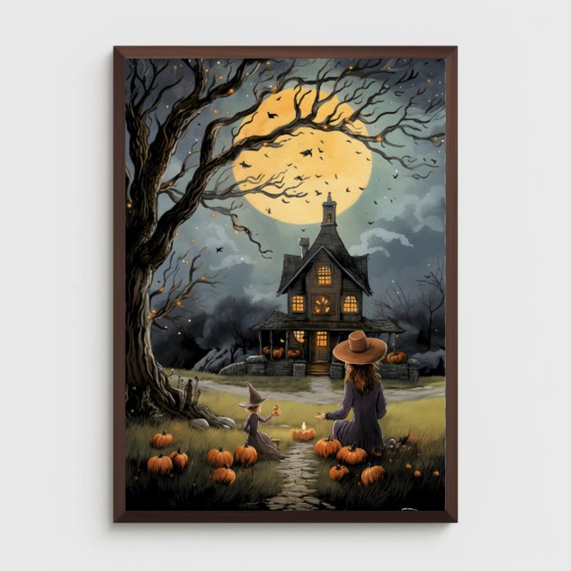 Little Witch’s Nightly Spell Poster: Kid Friendly