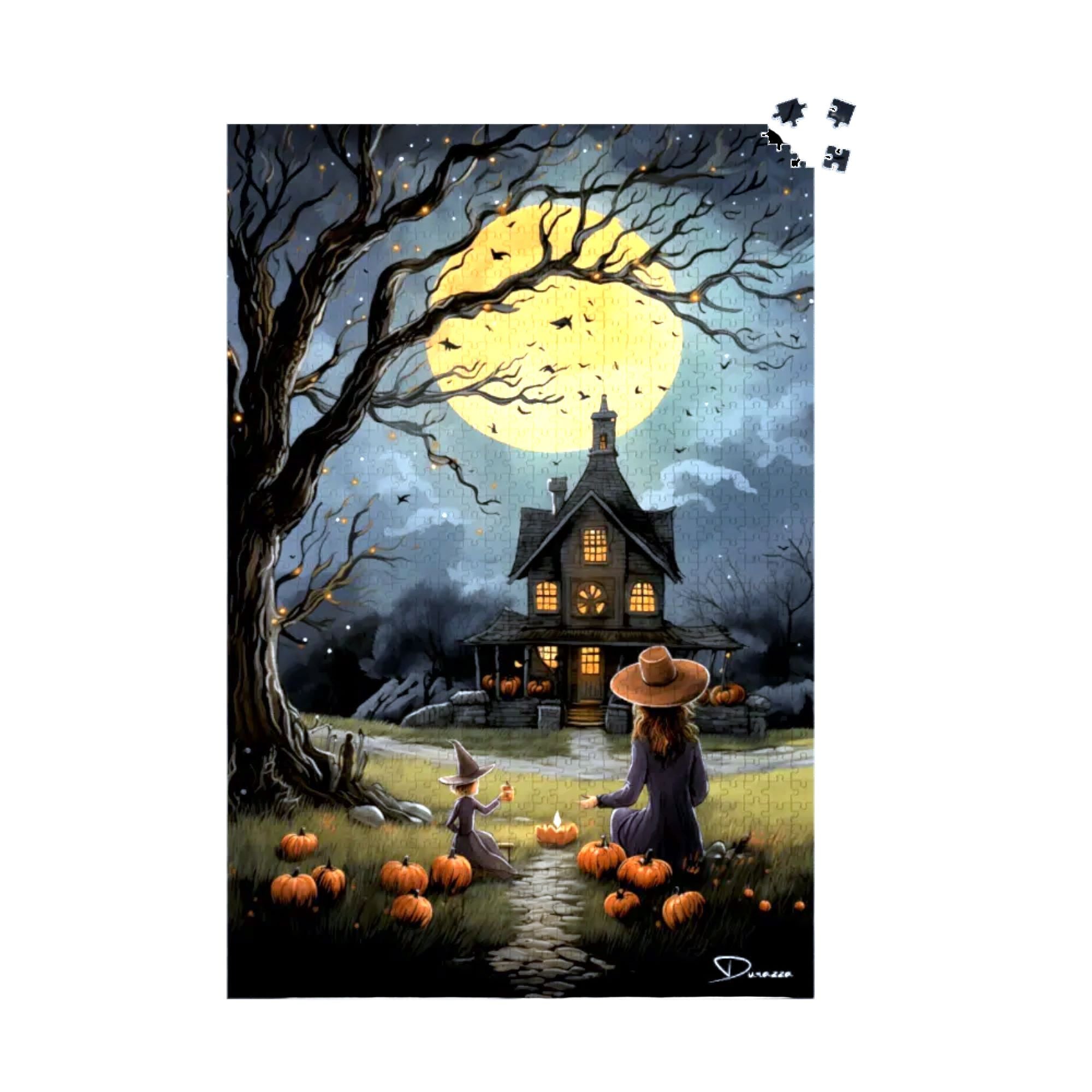Little Witch’s Nightly Spell Jigsaw Puzzle 500 or 1000 Pieces