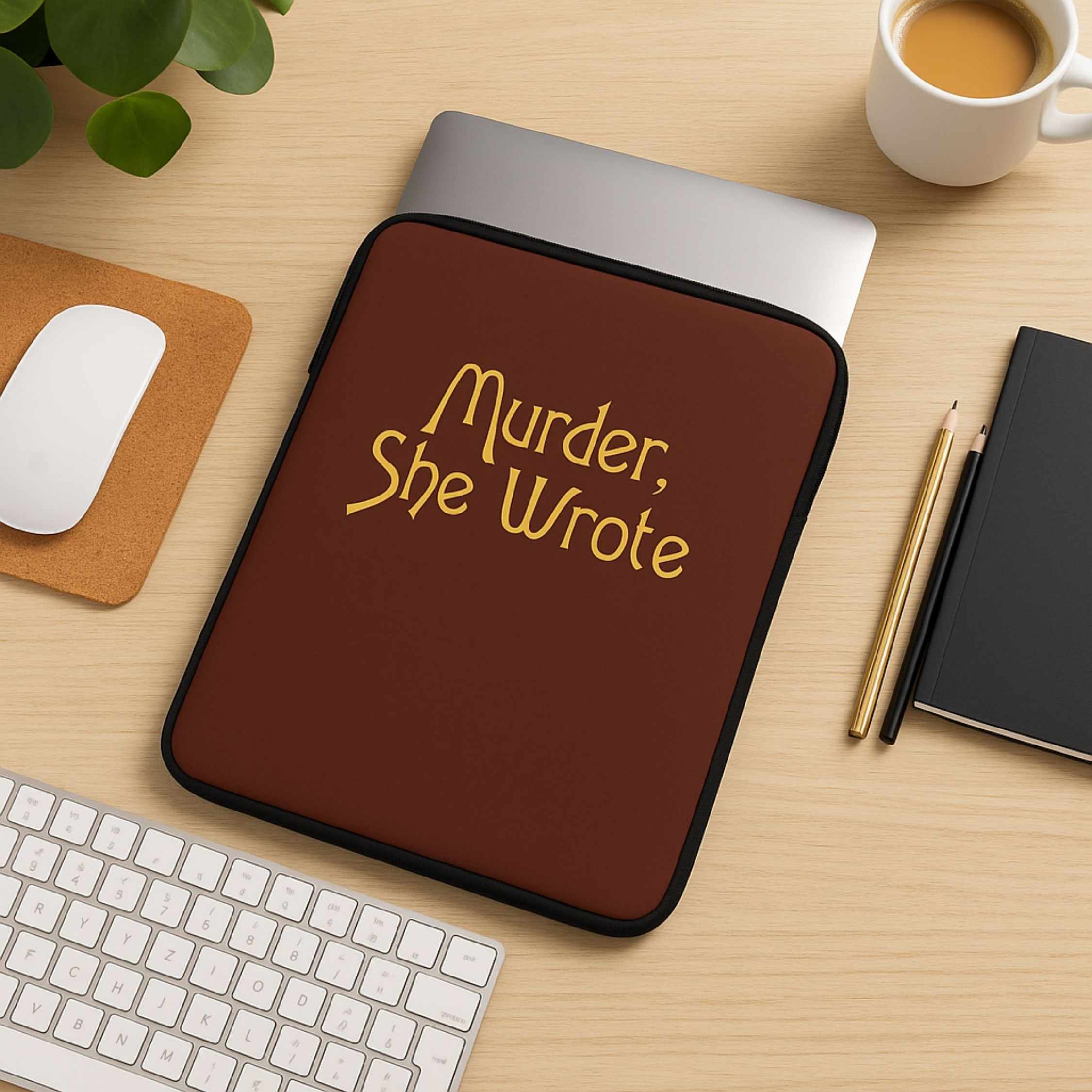 Murder She Wrote Laptop Sleeve: 13 to 17 Inch Protective Case