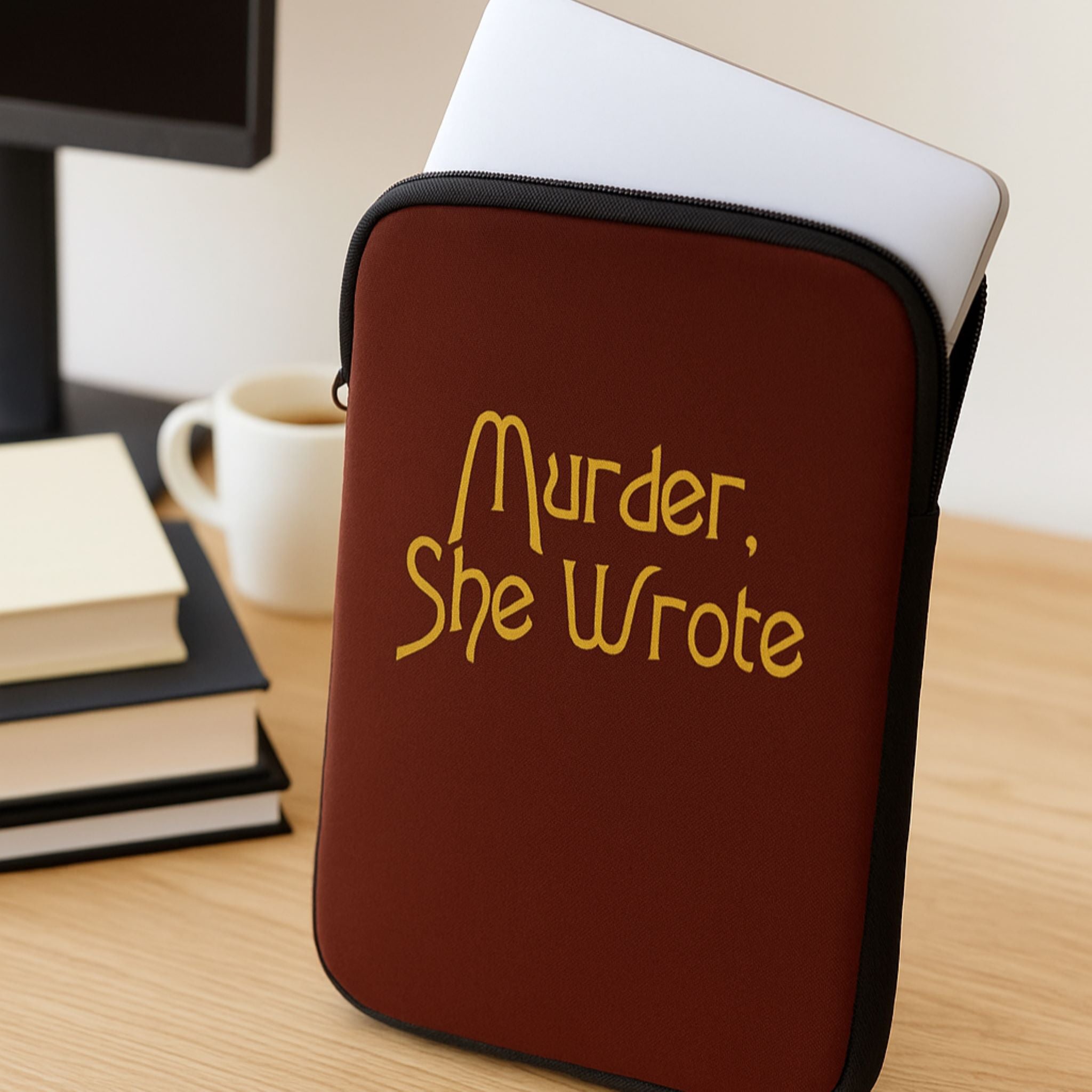 Murder She Wrote Laptop Sleeve: 13 to 17 Inch Protective Case