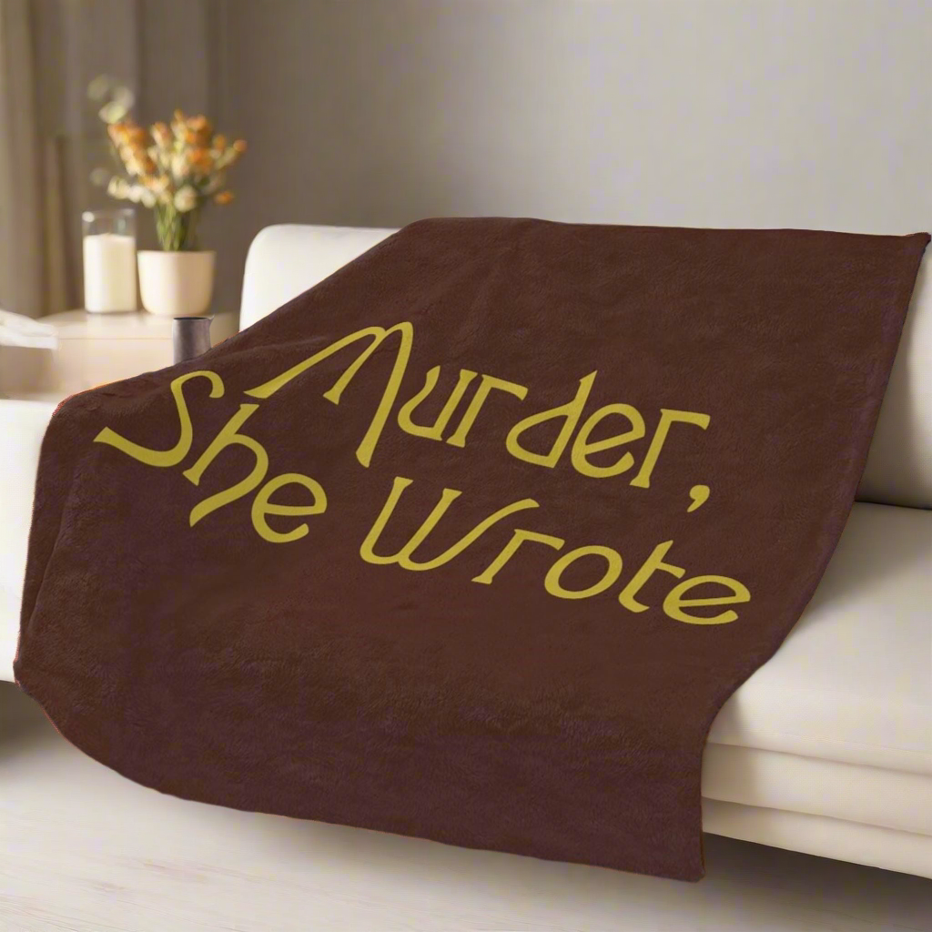 Murder She Wrote Throw Blanket