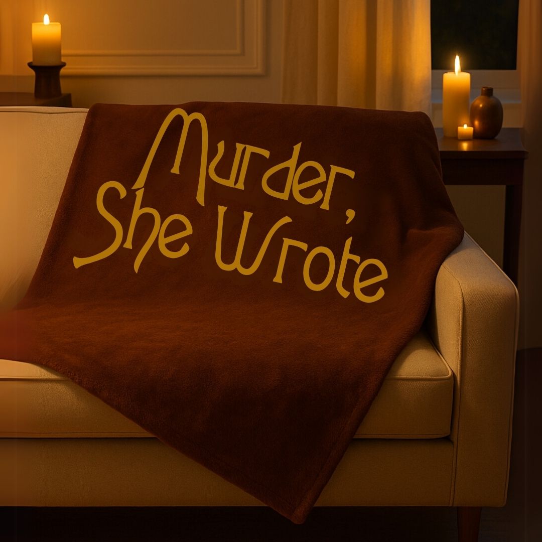 Murder She Wrote Throw Blanket