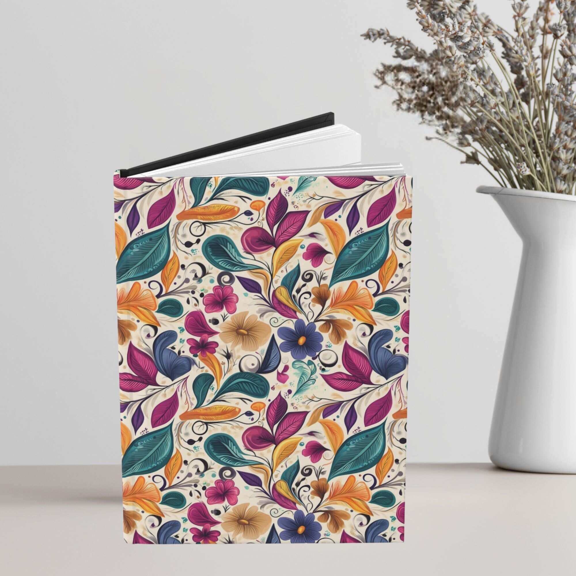 Maximalist Floral Journal – Writing Notebook | Petal Riot