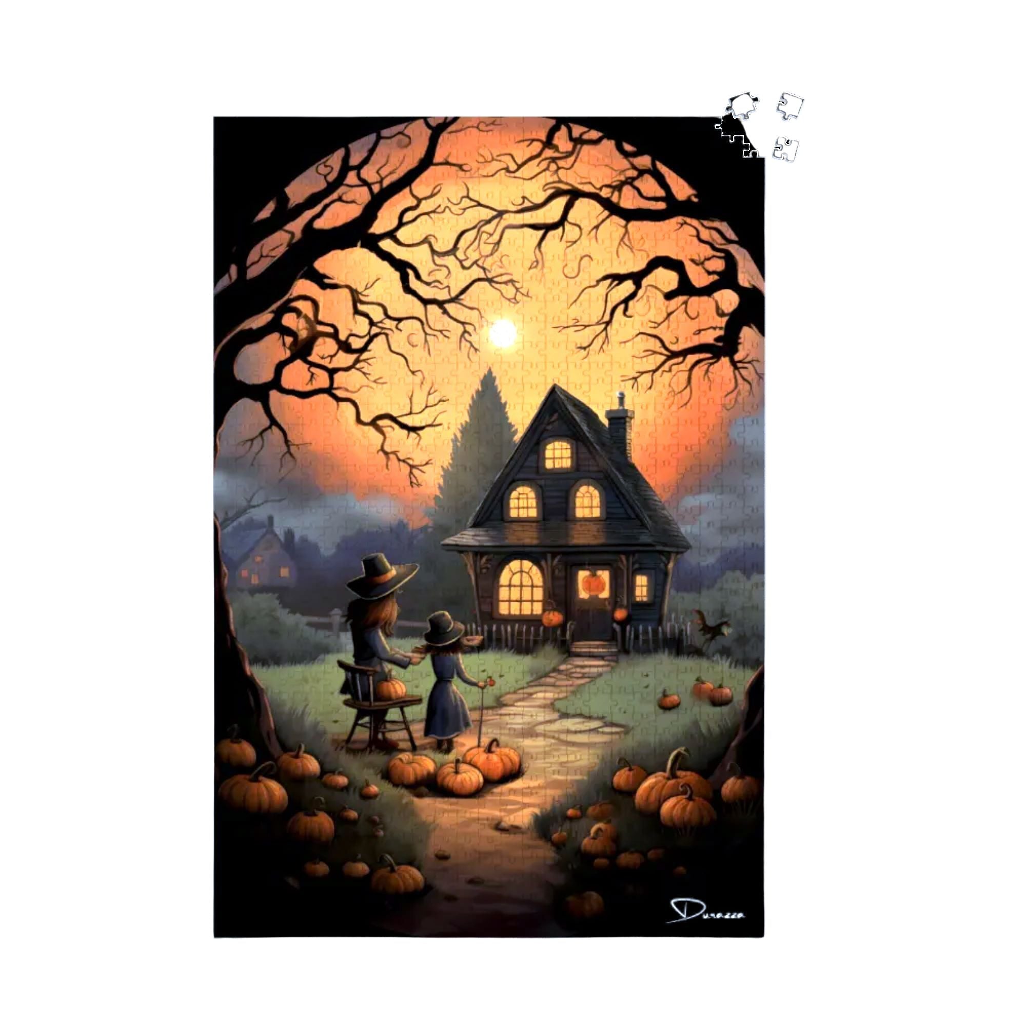 Pumpkin Ridge Cottage Jigsaw Puzzle 500 or 1000 Pieces