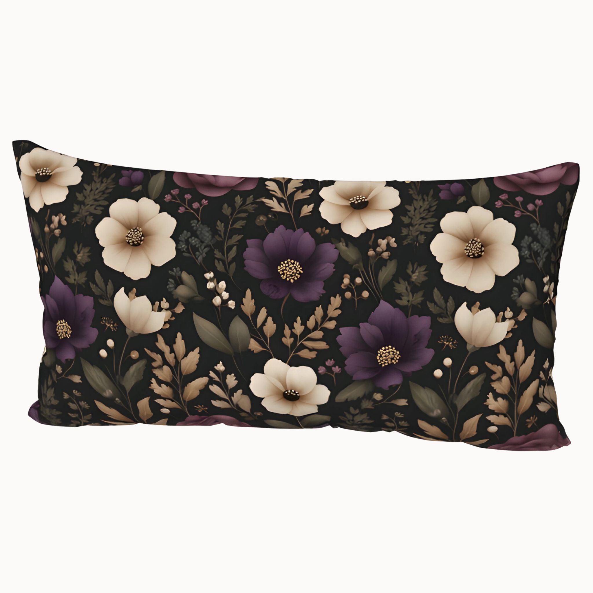 Moody Floral Pillow Shams – Standard or King | Moonpetal