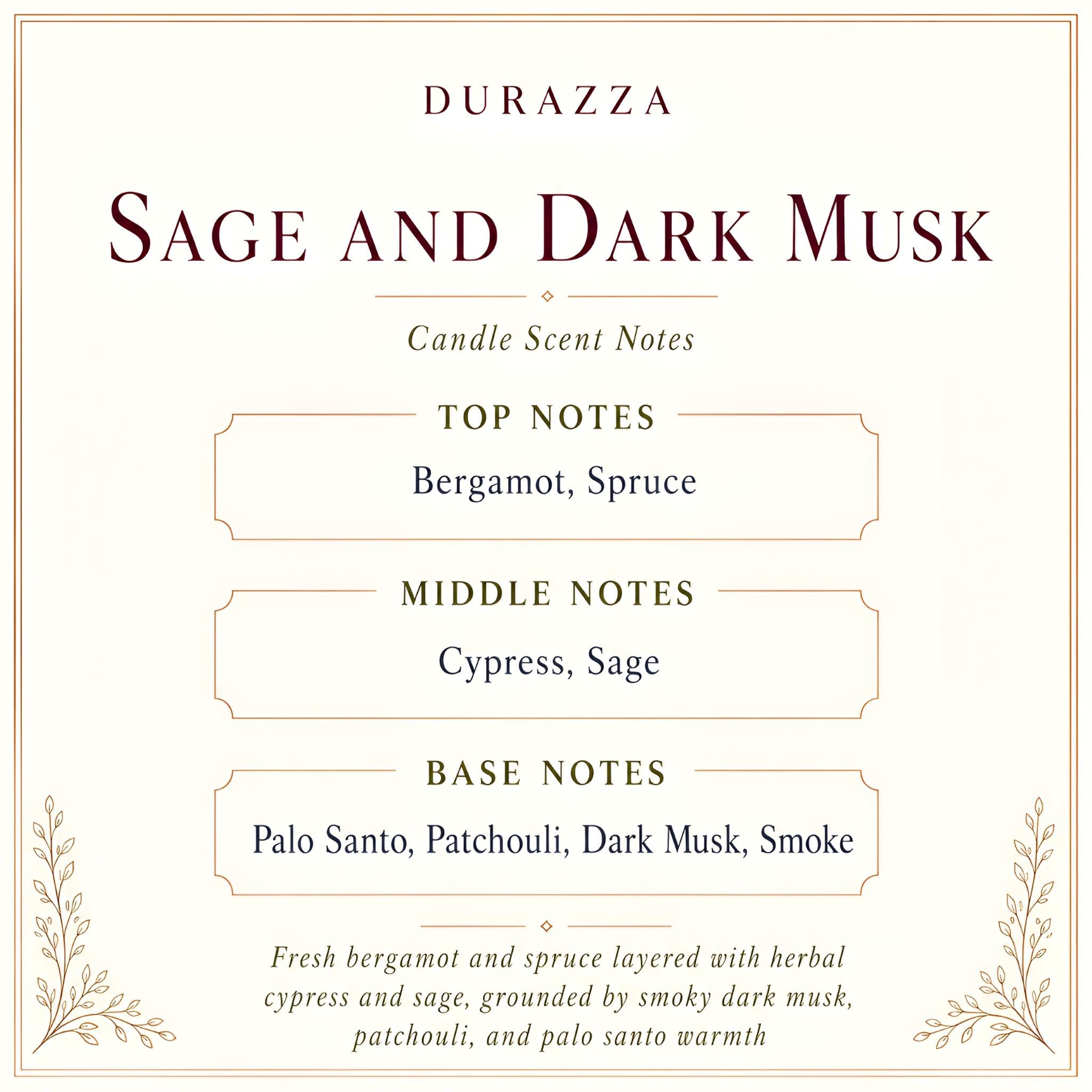 Witch Hat Scented Candle, Sage & Dark Musk 9 oz | Witchlight Flame
