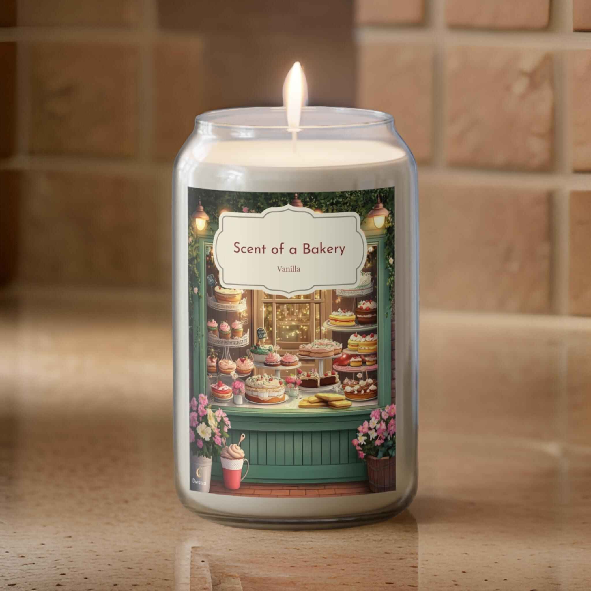 Vanilla Scented Candle – 14 oz Soy Wax | Scent of a Bakery