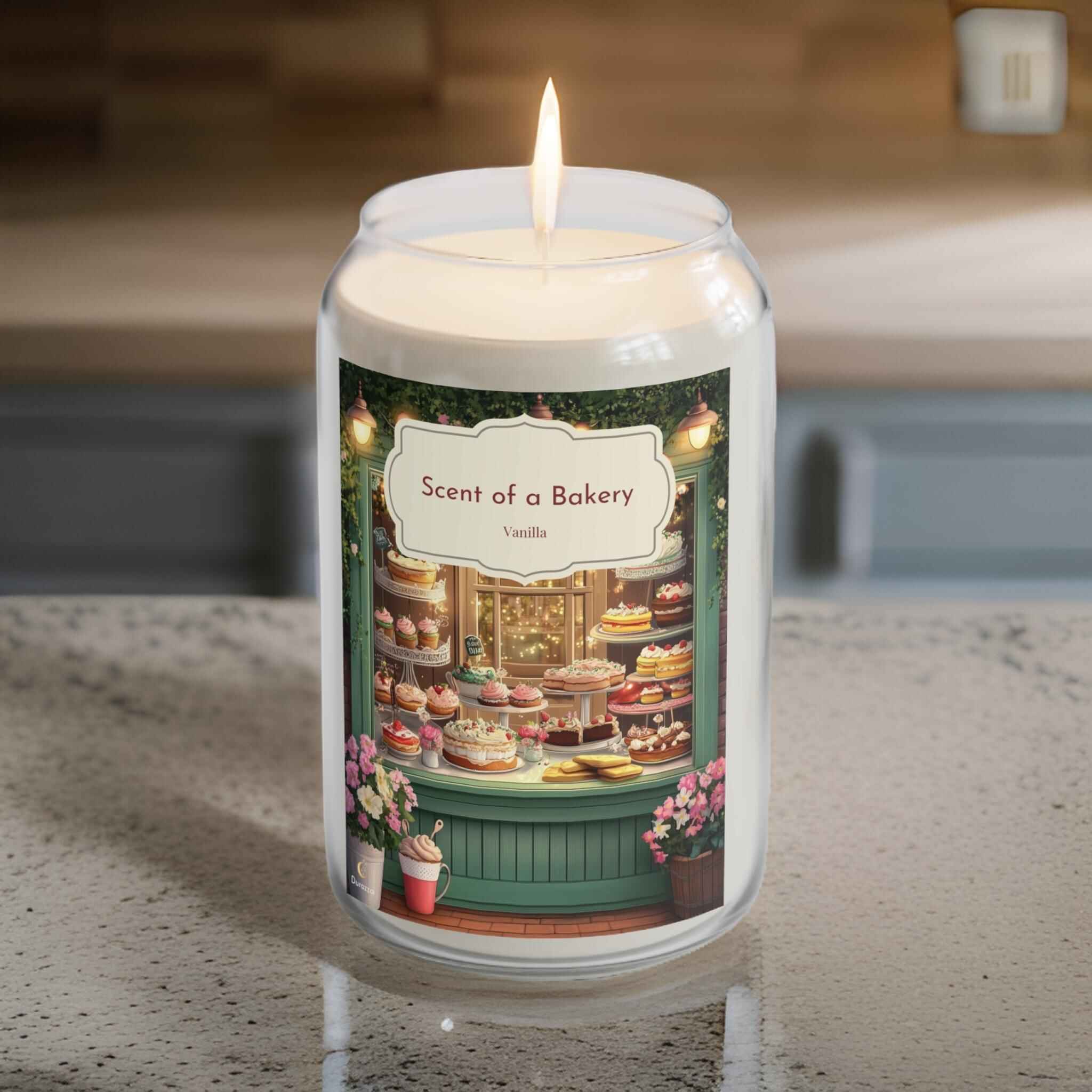 Vanilla Scented Candle – 14 oz Soy Wax | Scent of a Bakery