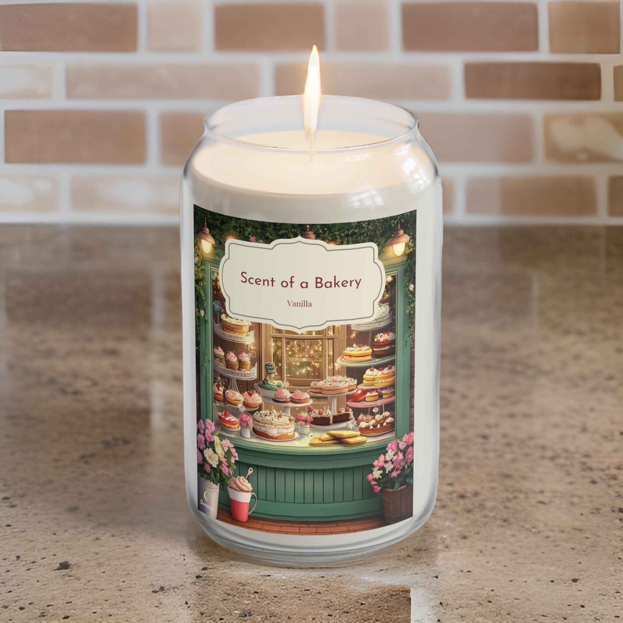 Vanilla Scented Candle – 14 oz Soy Wax | Scent of a Bakery