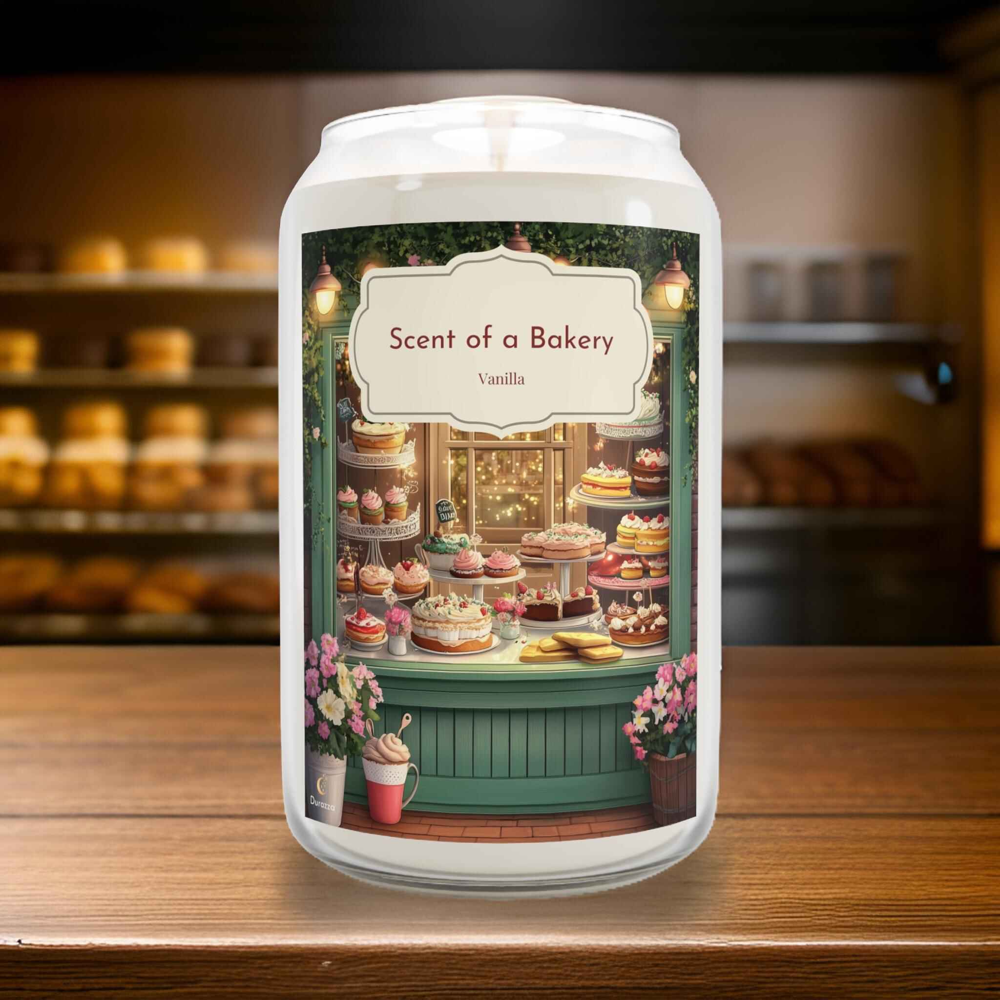 Vanilla Scented Candle – 14 oz Soy Wax | Scent of a Bakery