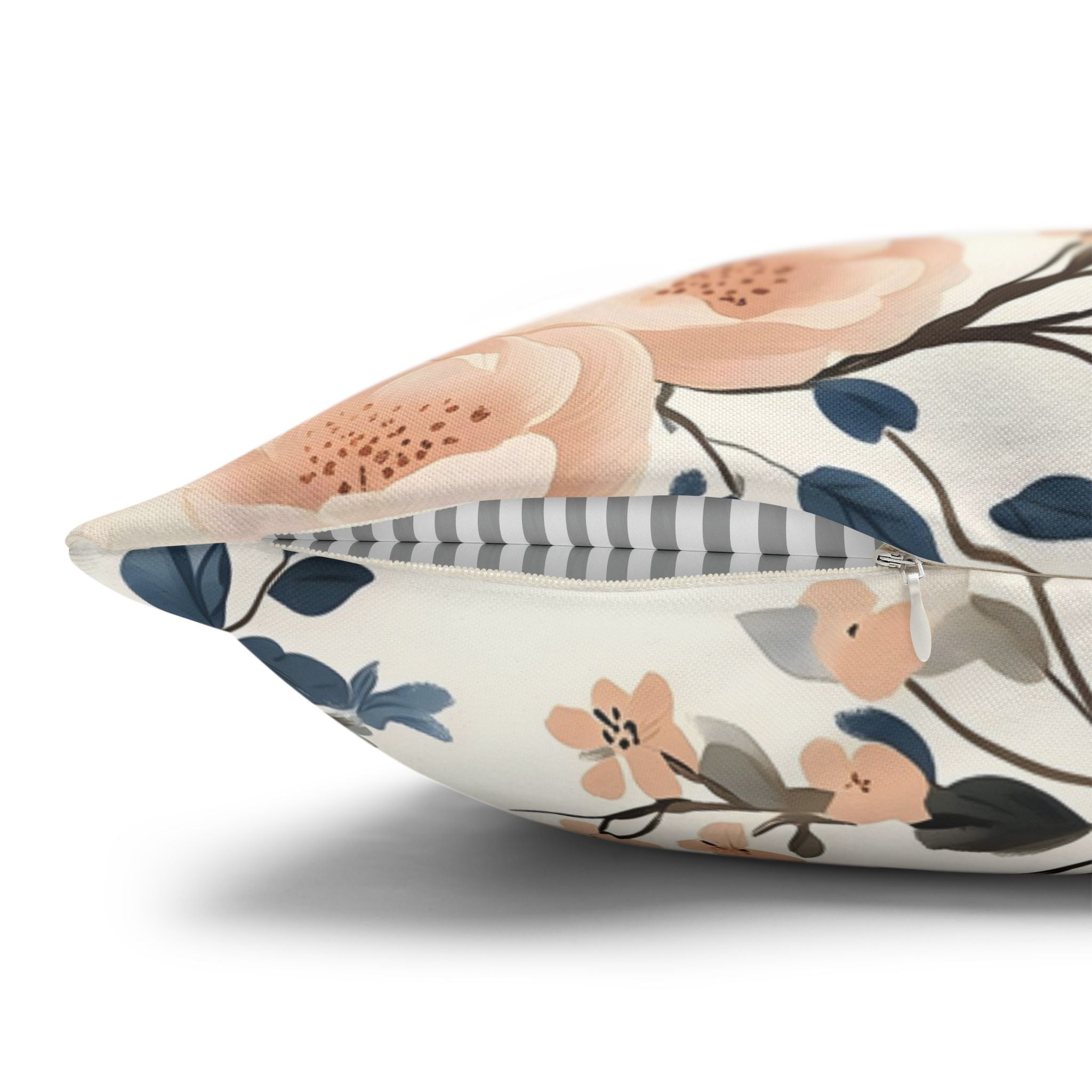 Bird Throw Pillow – Romantic Pastel Home Accent | Sweet Song