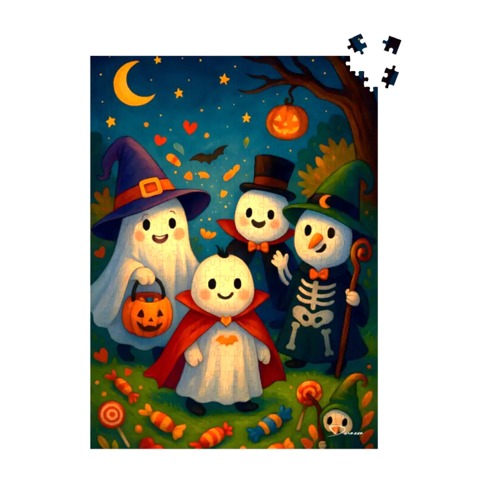 Halloween Jigsaw Puzzle – Trick-or-Treat | Sweet Spirits