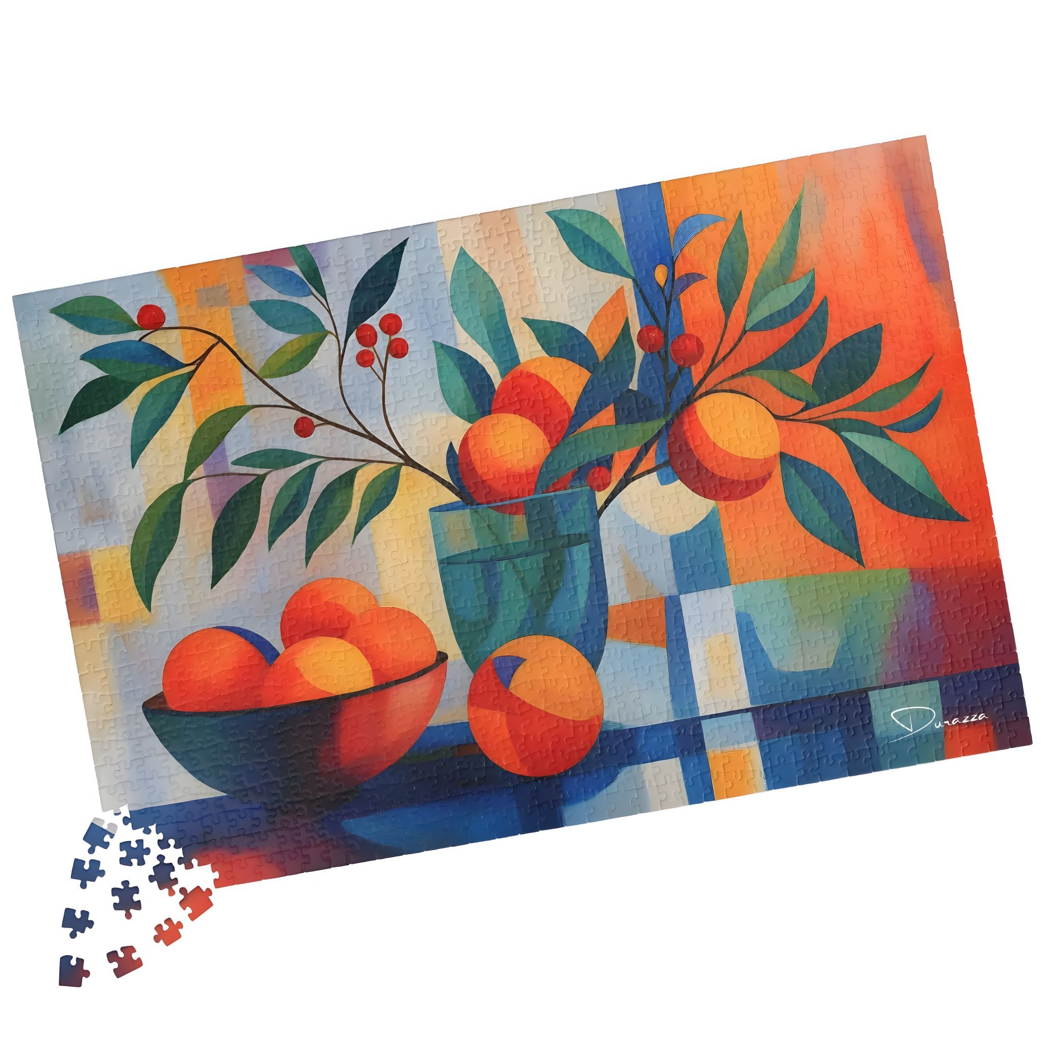 Colorful Fruit Jigsaw Puzzle – 500/1000 | Fruity Fiesta | Durazza