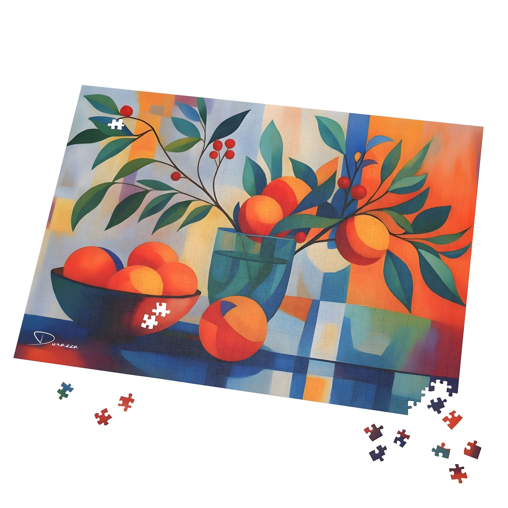 Colorful Fruit Jigsaw Puzzle – 500/1000 | Fruity Fiesta | Durazza